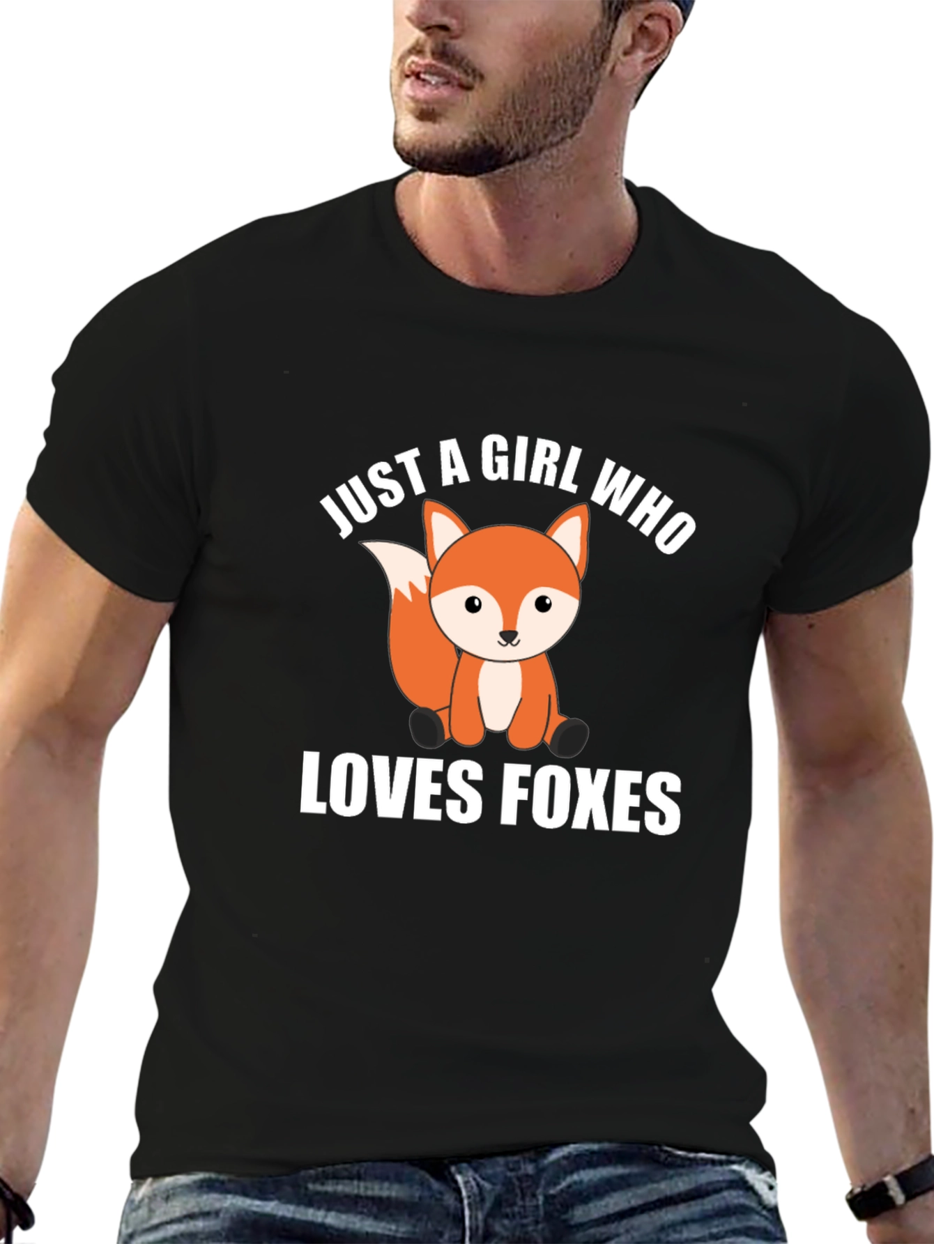 Just A Girl Who Loves Foxes T-Shirt