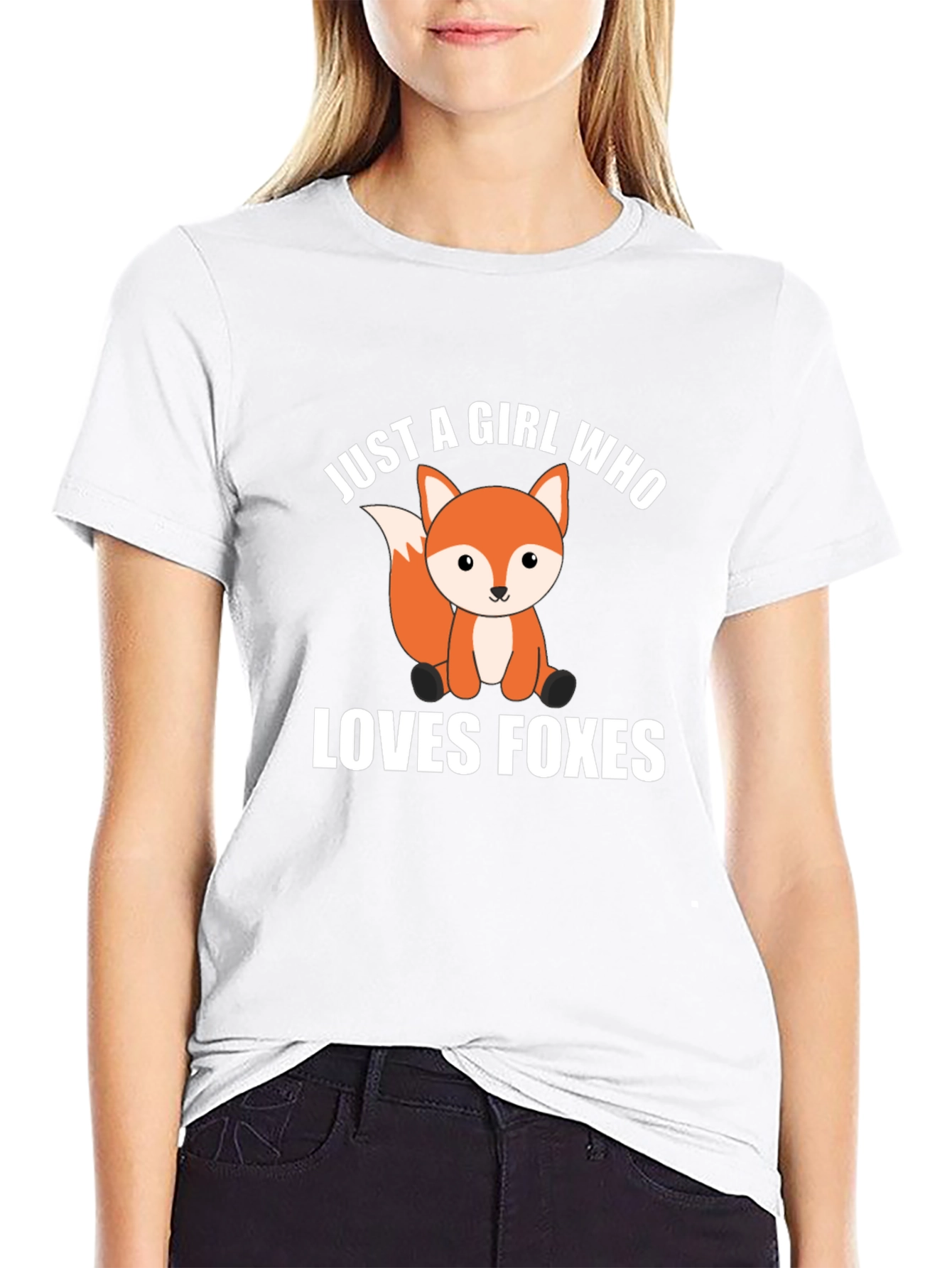 Just A Girl Who Loves Foxes T-Shirt