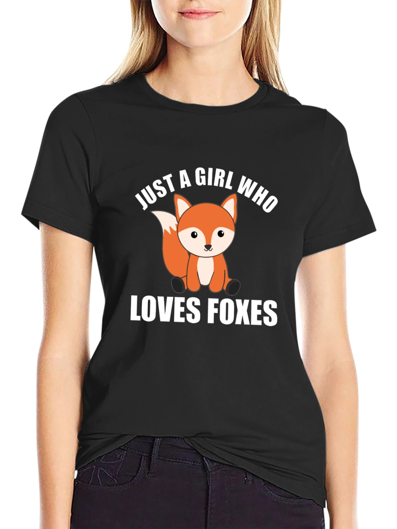Just A Girl Who Loves Foxes T-Shirt