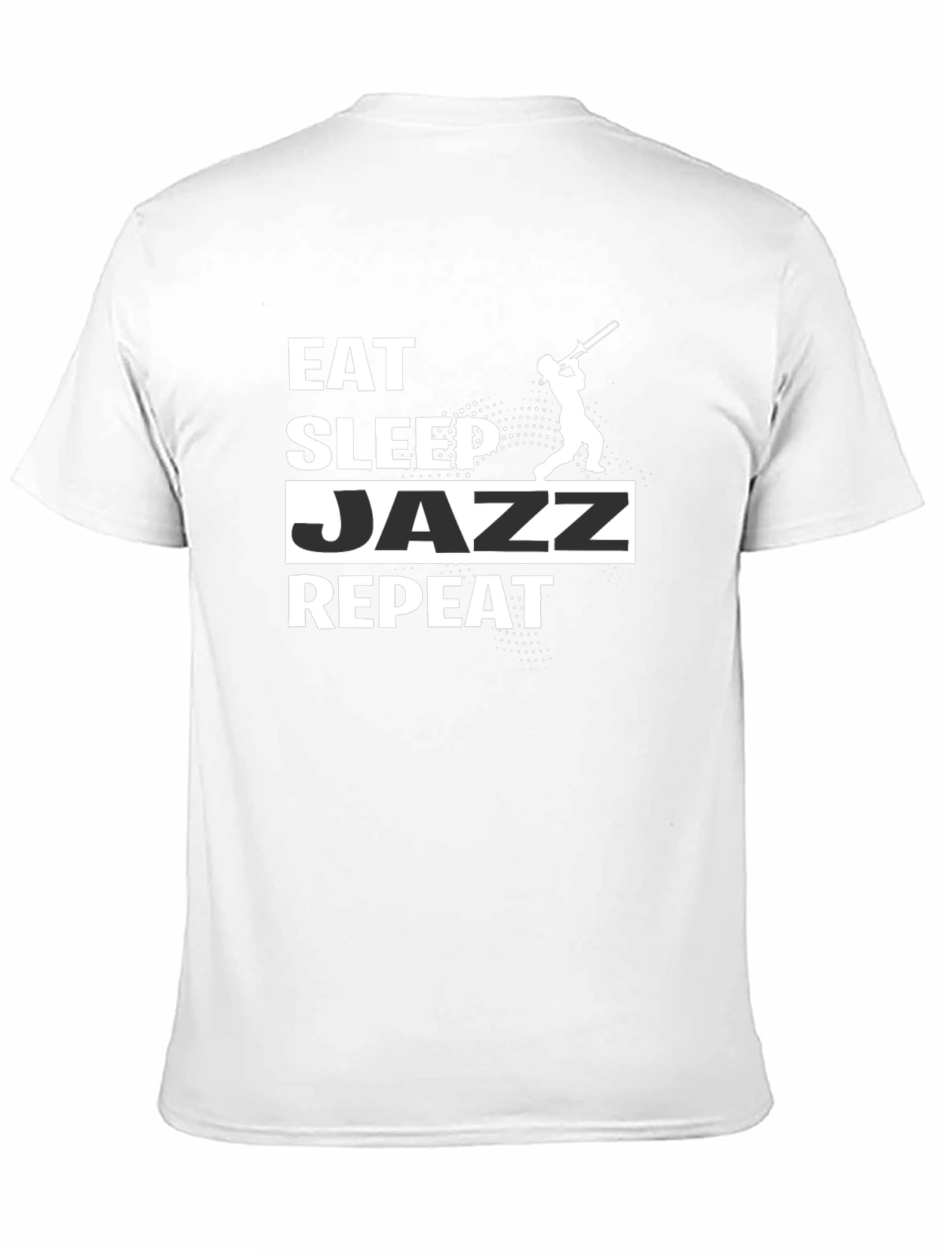 Eat Sleep Jazz Repeat Graphic Tee