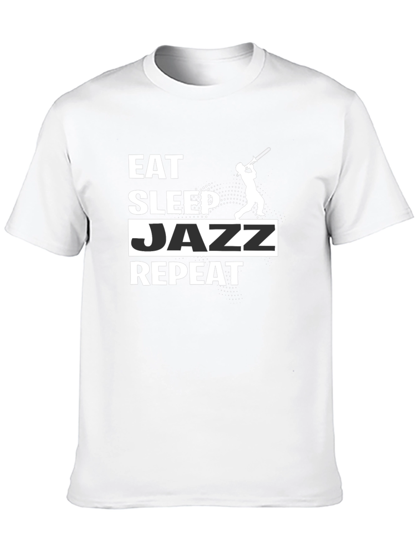 Eat Sleep Jazz Repeat Graphic Tee