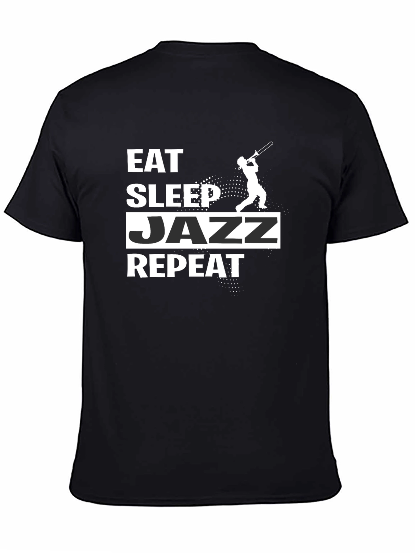 Eat Sleep Jazz Repeat Graphic Tee