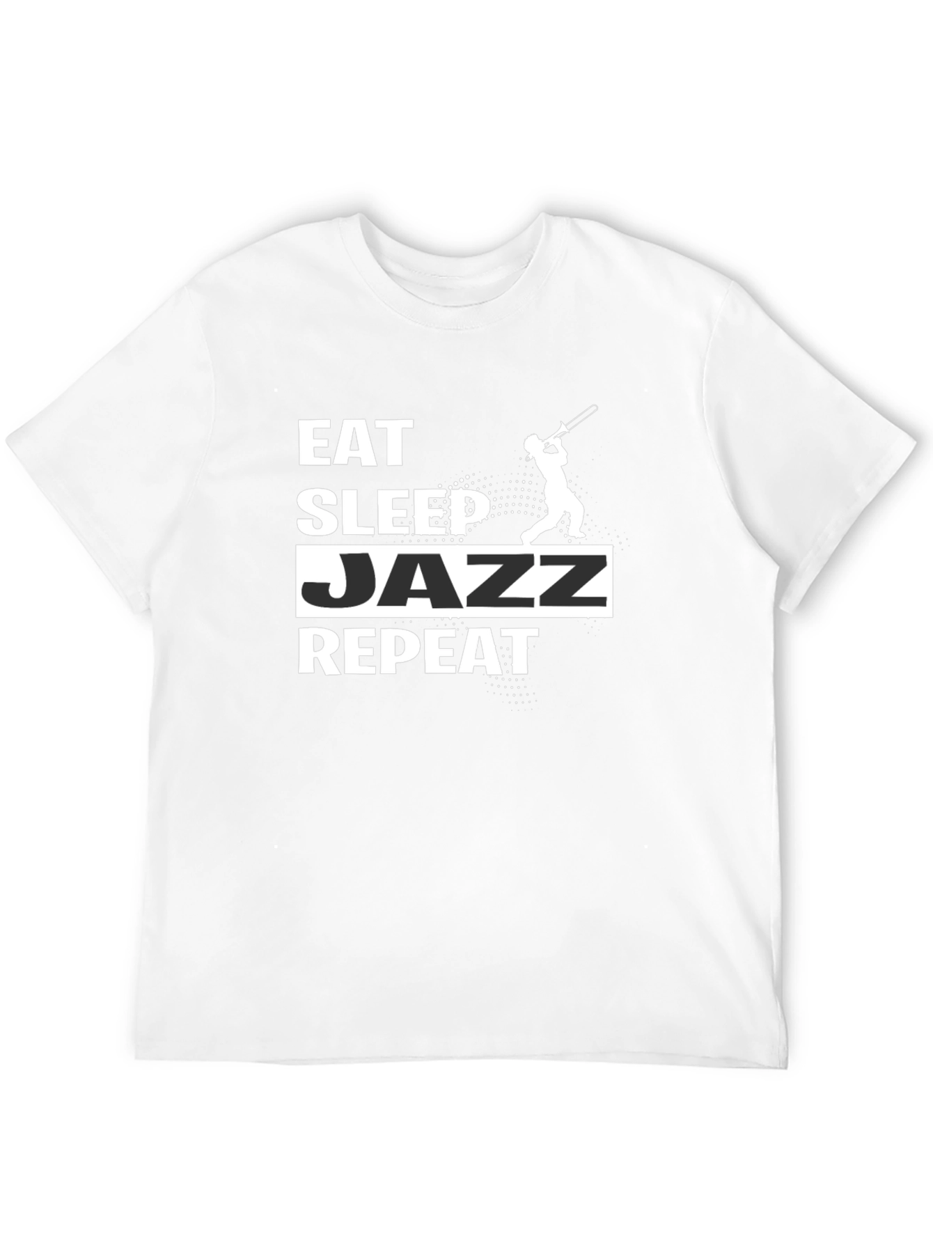 Eat Sleep Jazz Repeat Graphic Tee