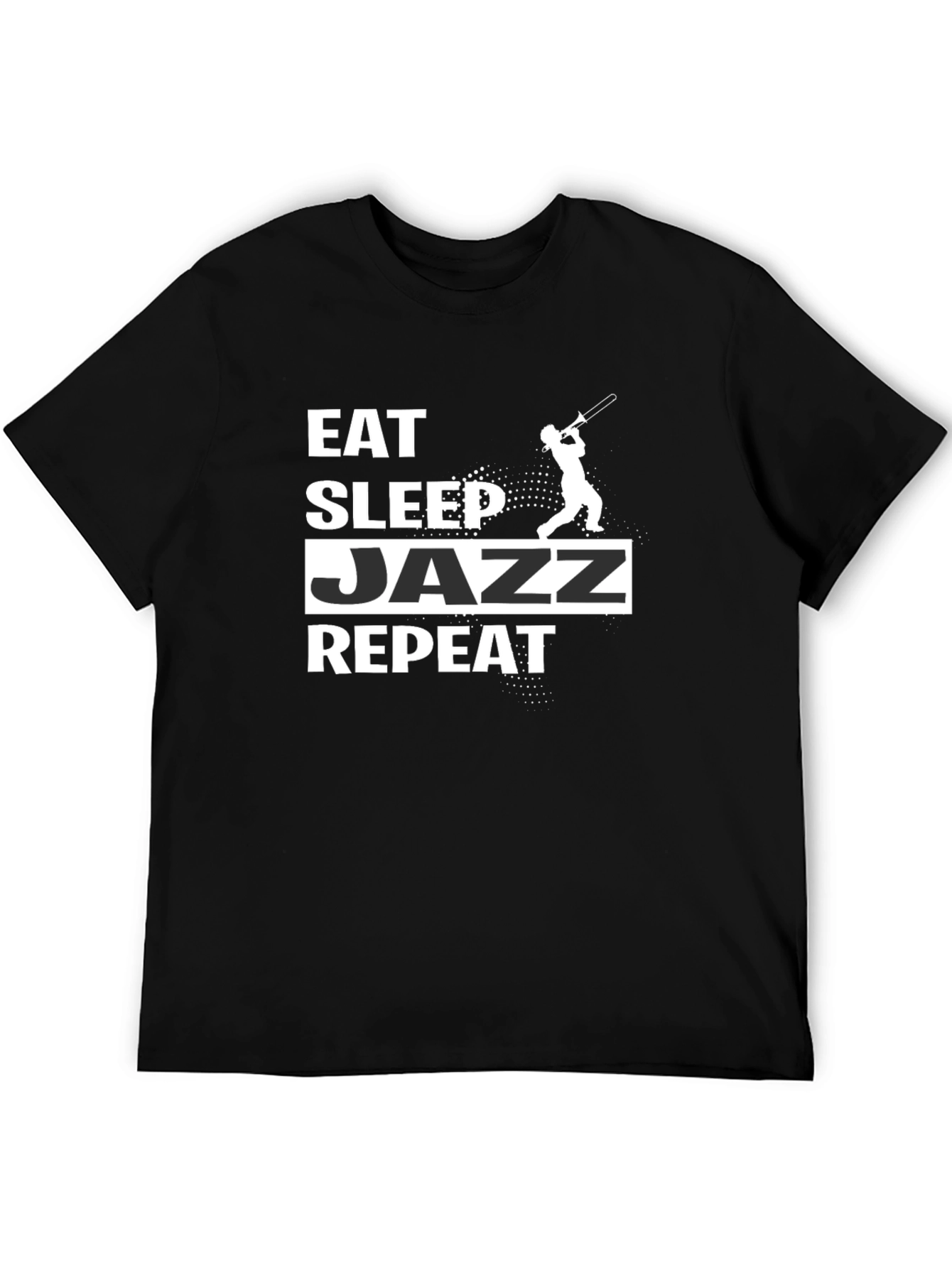Eat Sleep Jazz Repeat Graphic Tee