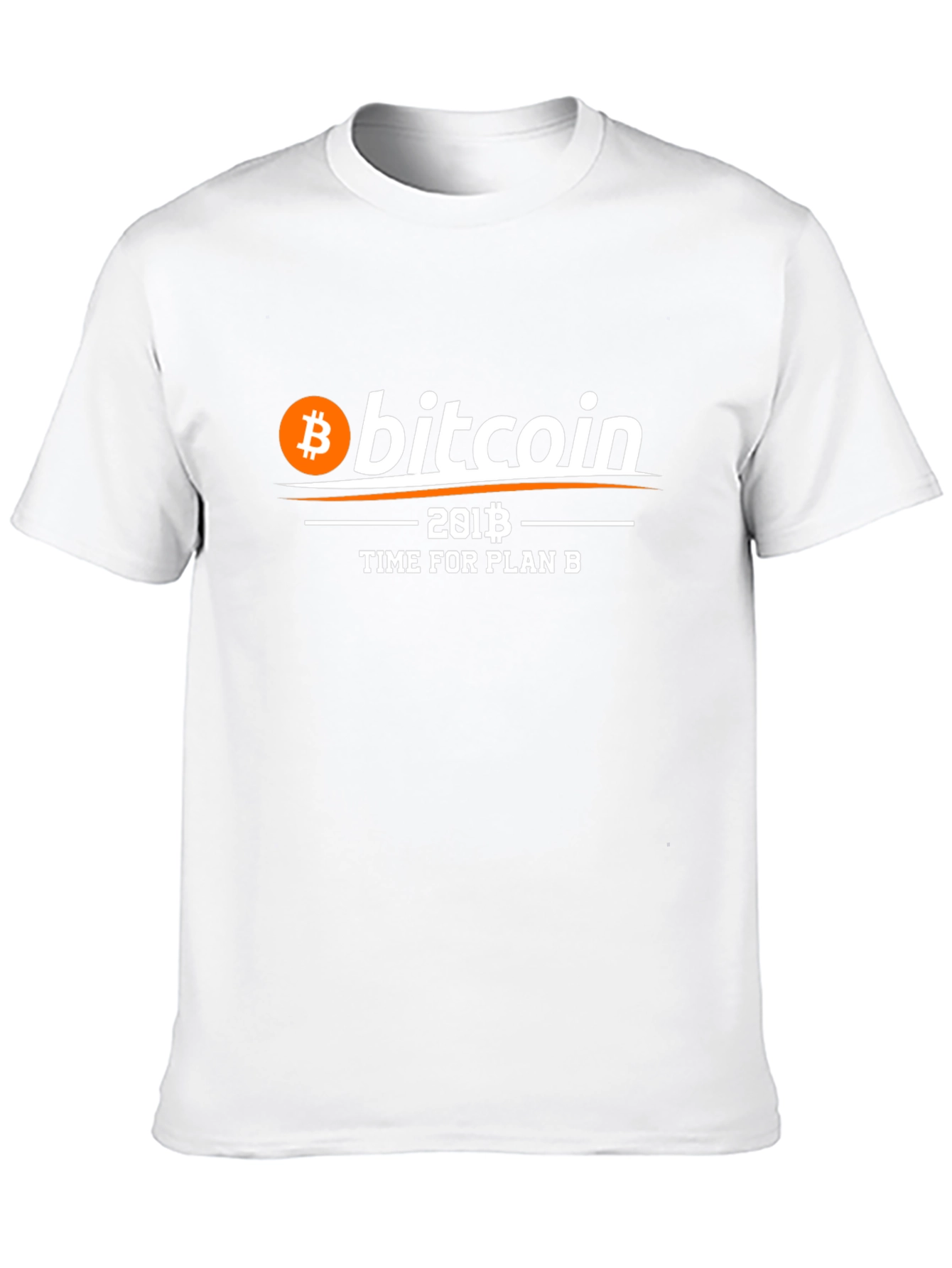 Bitcoin Time for Plan B Black T-Shirt