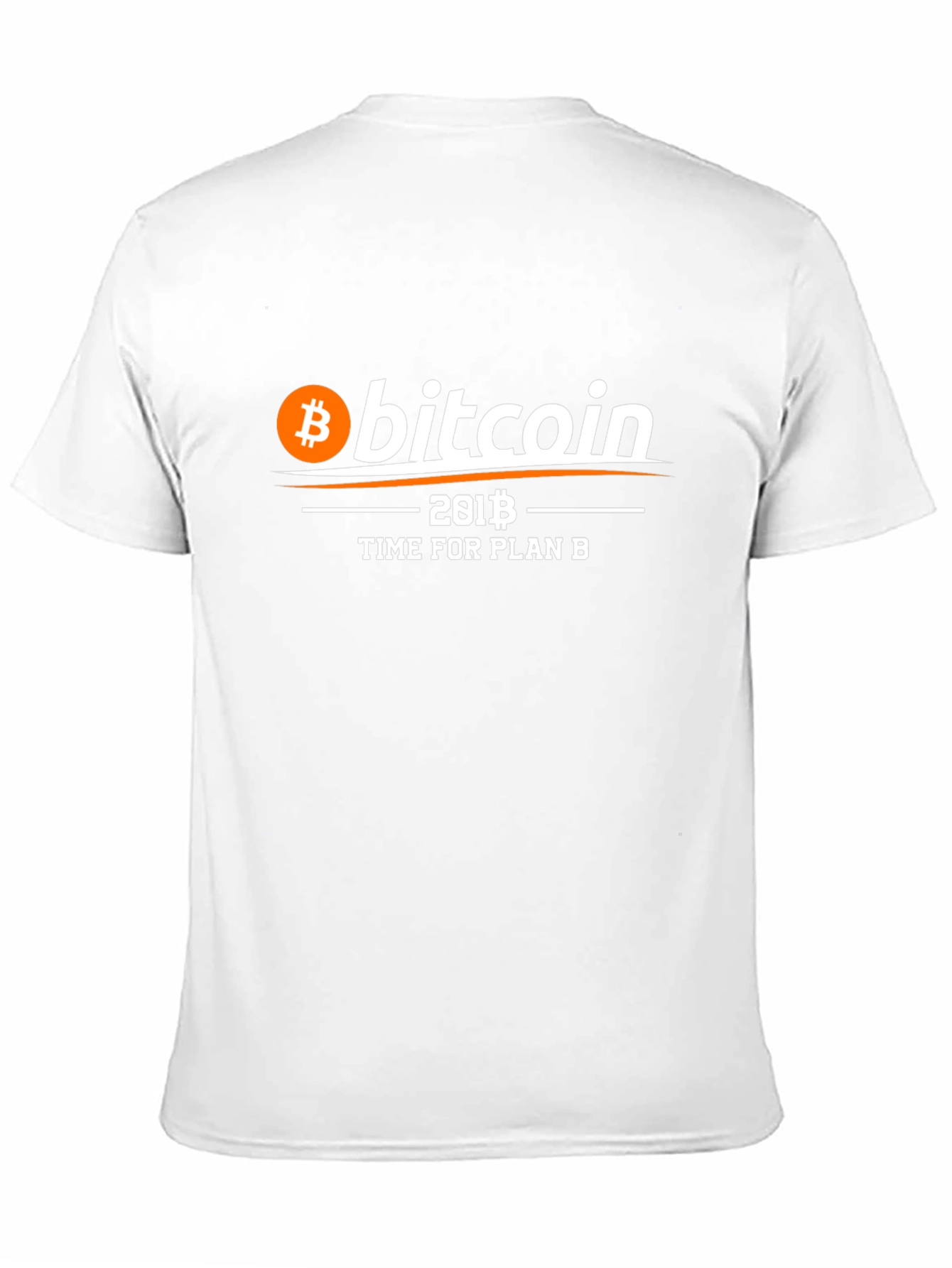 Bitcoin Time for Plan B Black T-Shirt
