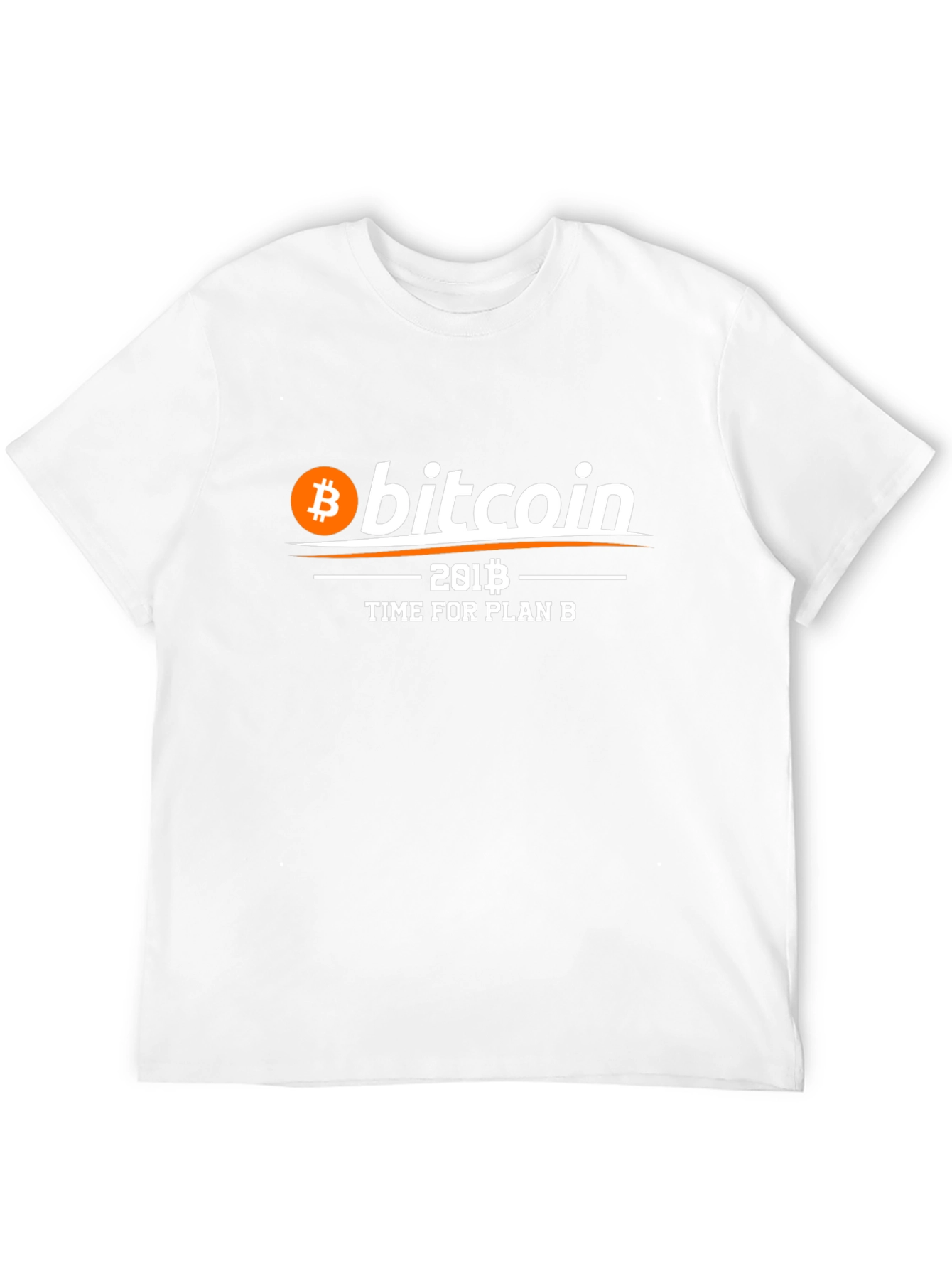 Bitcoin Time for Plan B Black T-Shirt