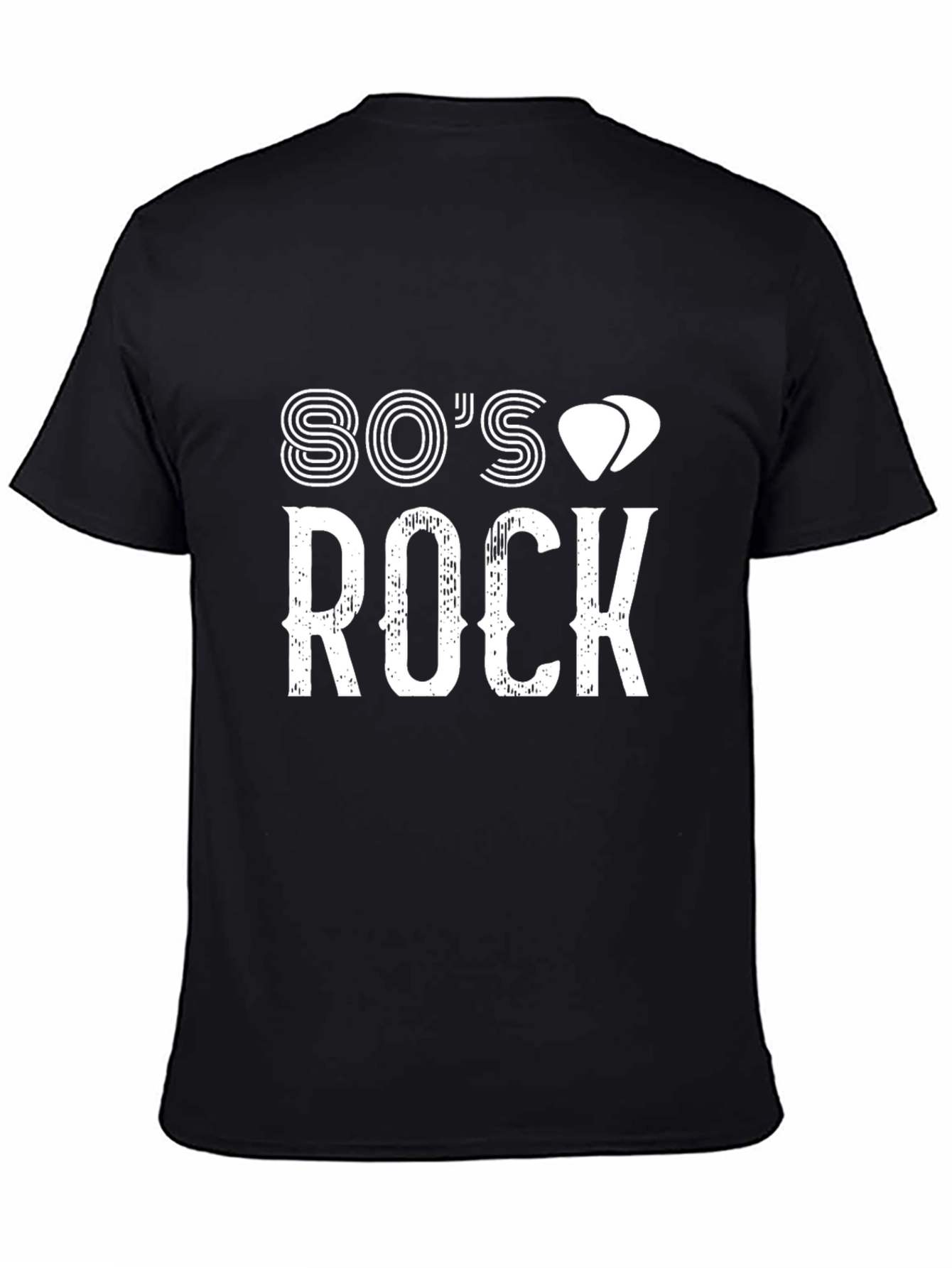 80s Rock Graphic Print Tee
