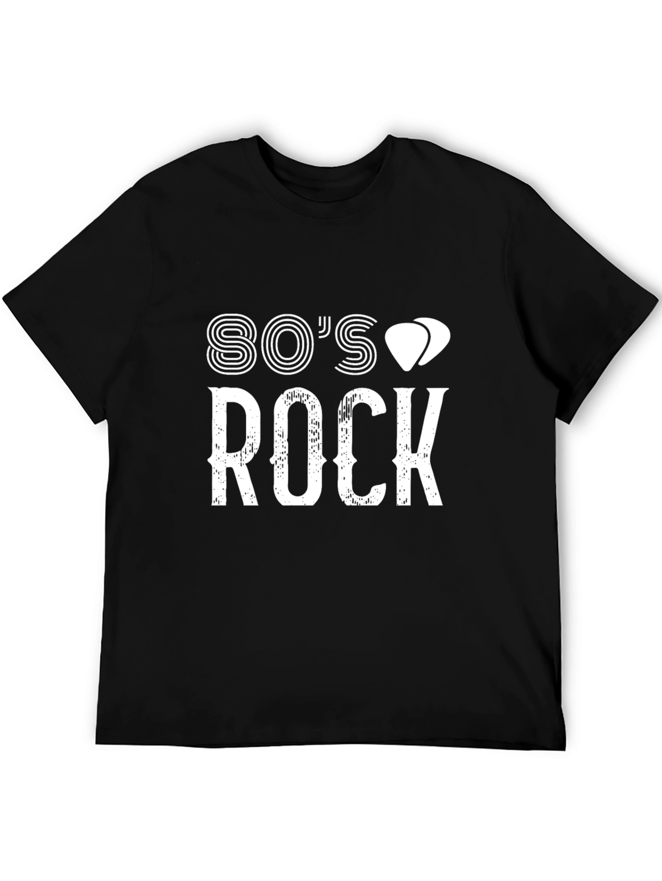 80s Rock Graphic Print Tee