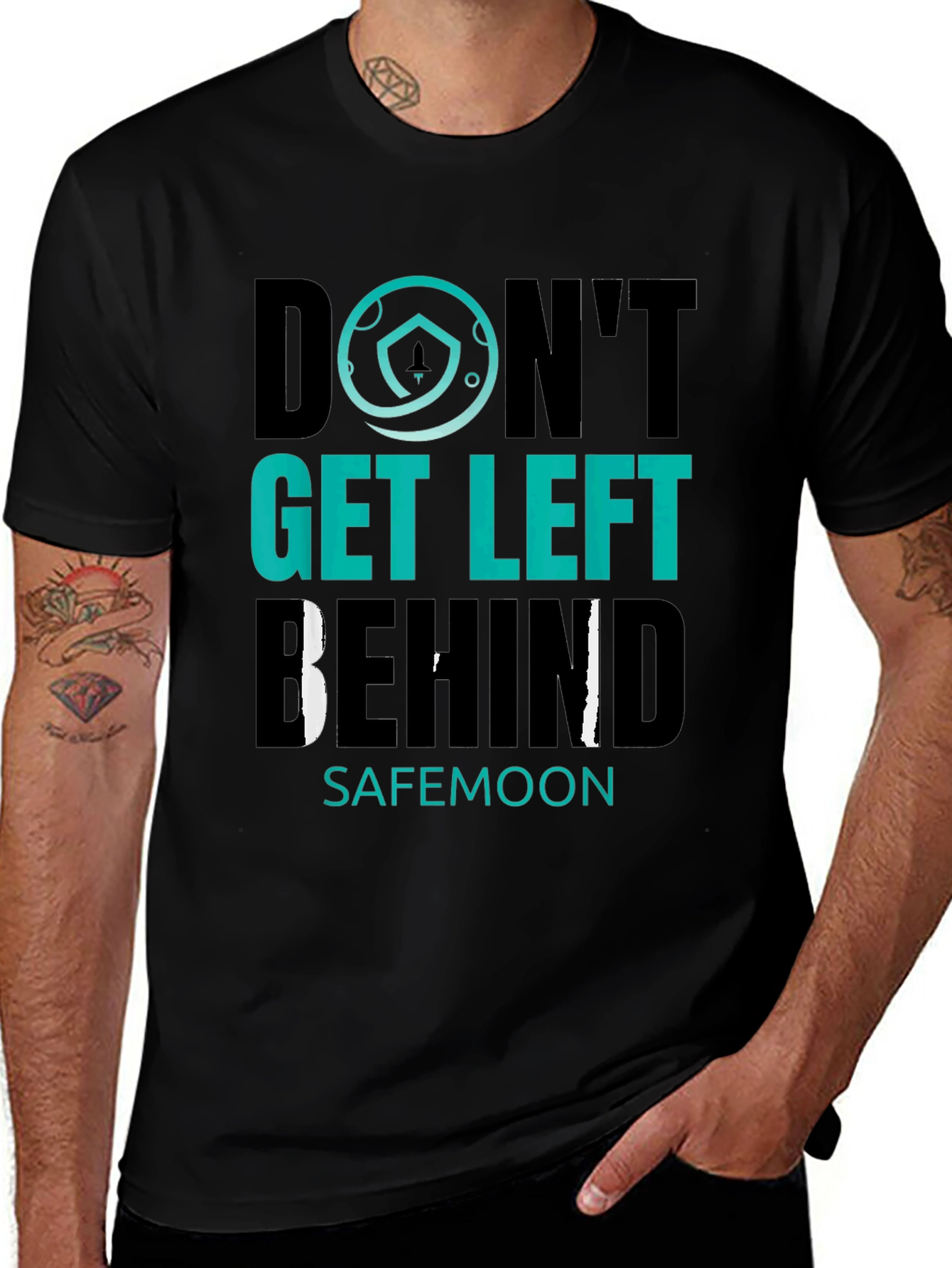 Dont Get Left Behind SafeMoon Crypto T-Shirt