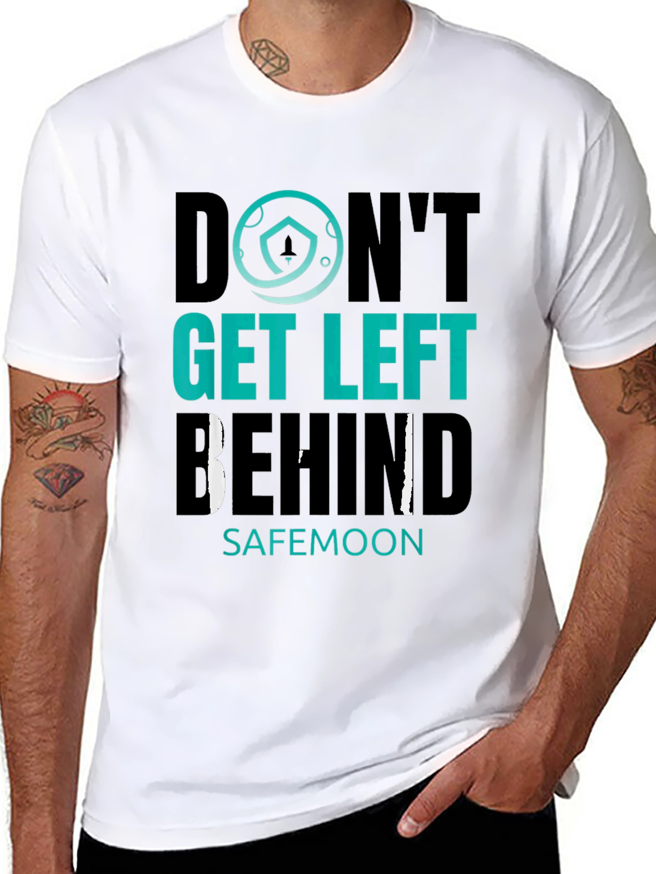 Dont Get Left Behind SafeMoon Crypto T-Shirt