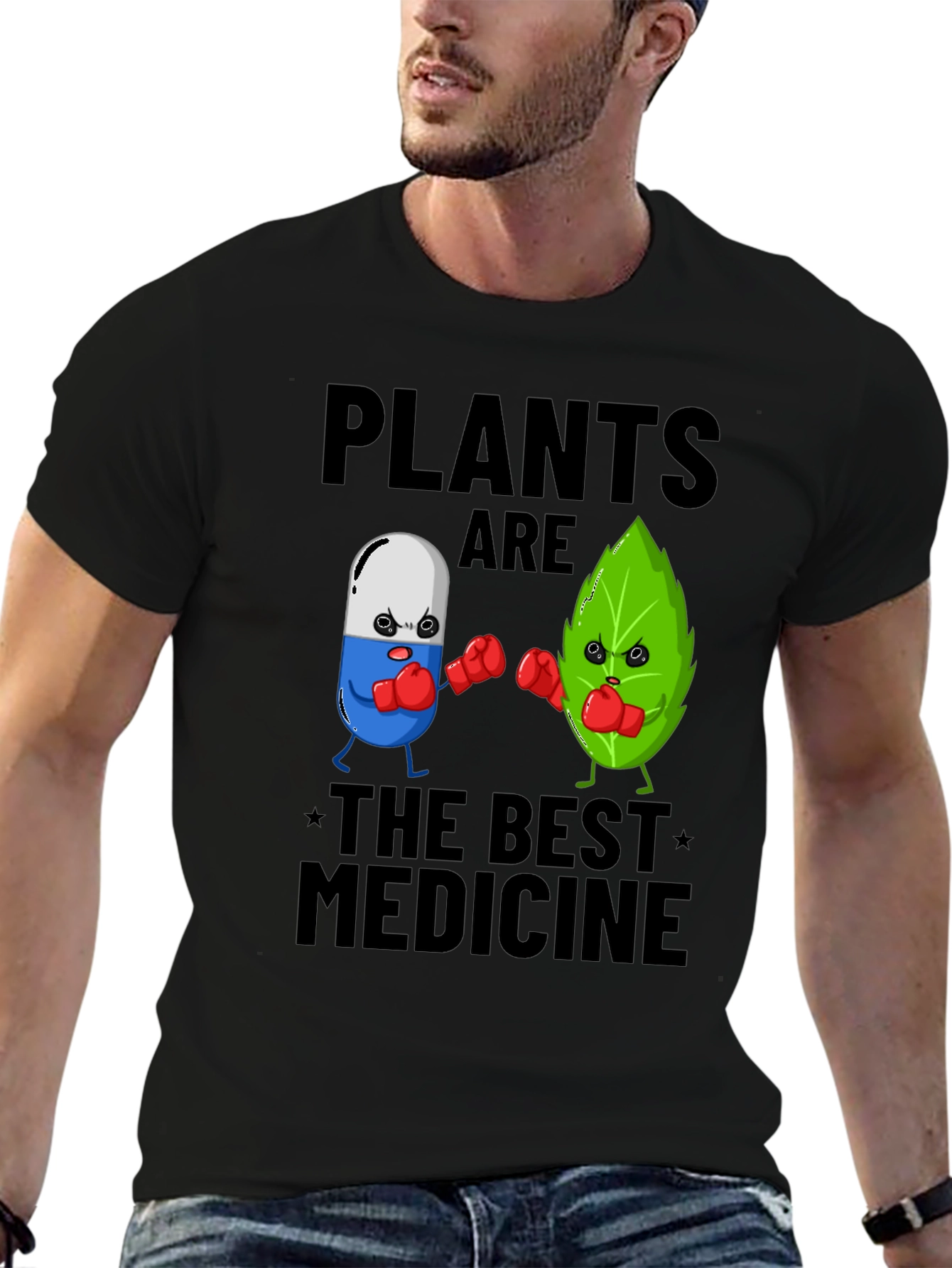 Plants are the Best Medicine Graphic Tee