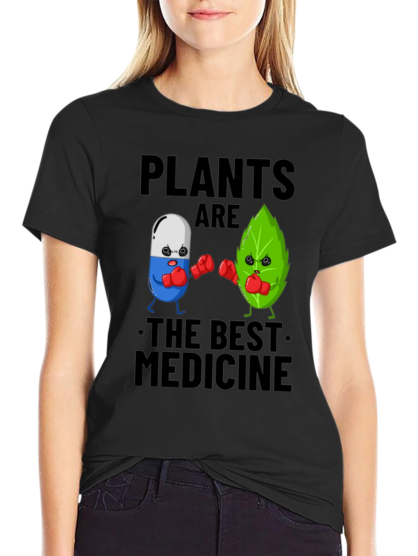 Plants are the Best Medicine Graphic Tee
