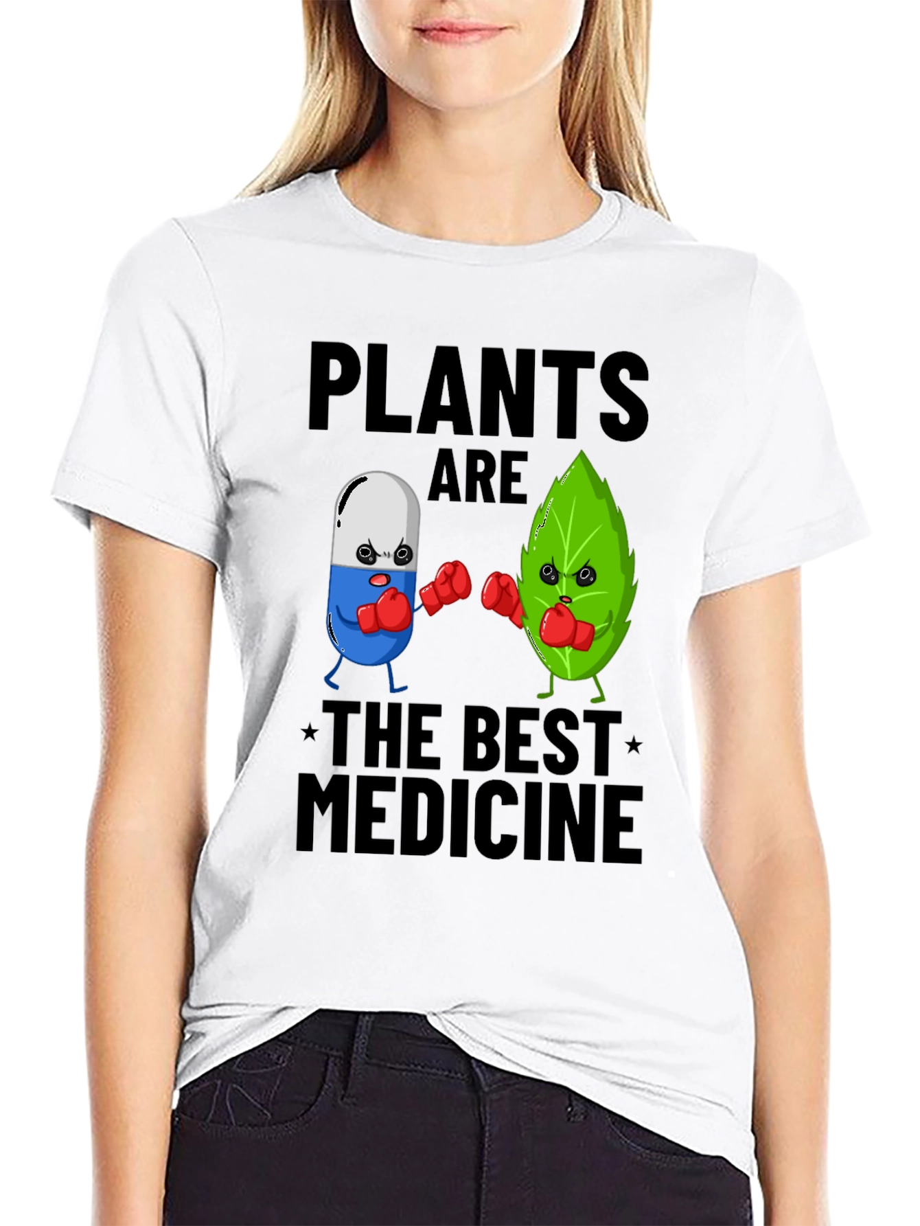 Plants are the Best Medicine Graphic Tee