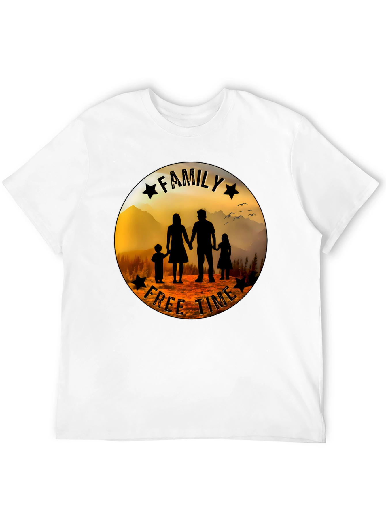 Family Free Time Graphic Tee