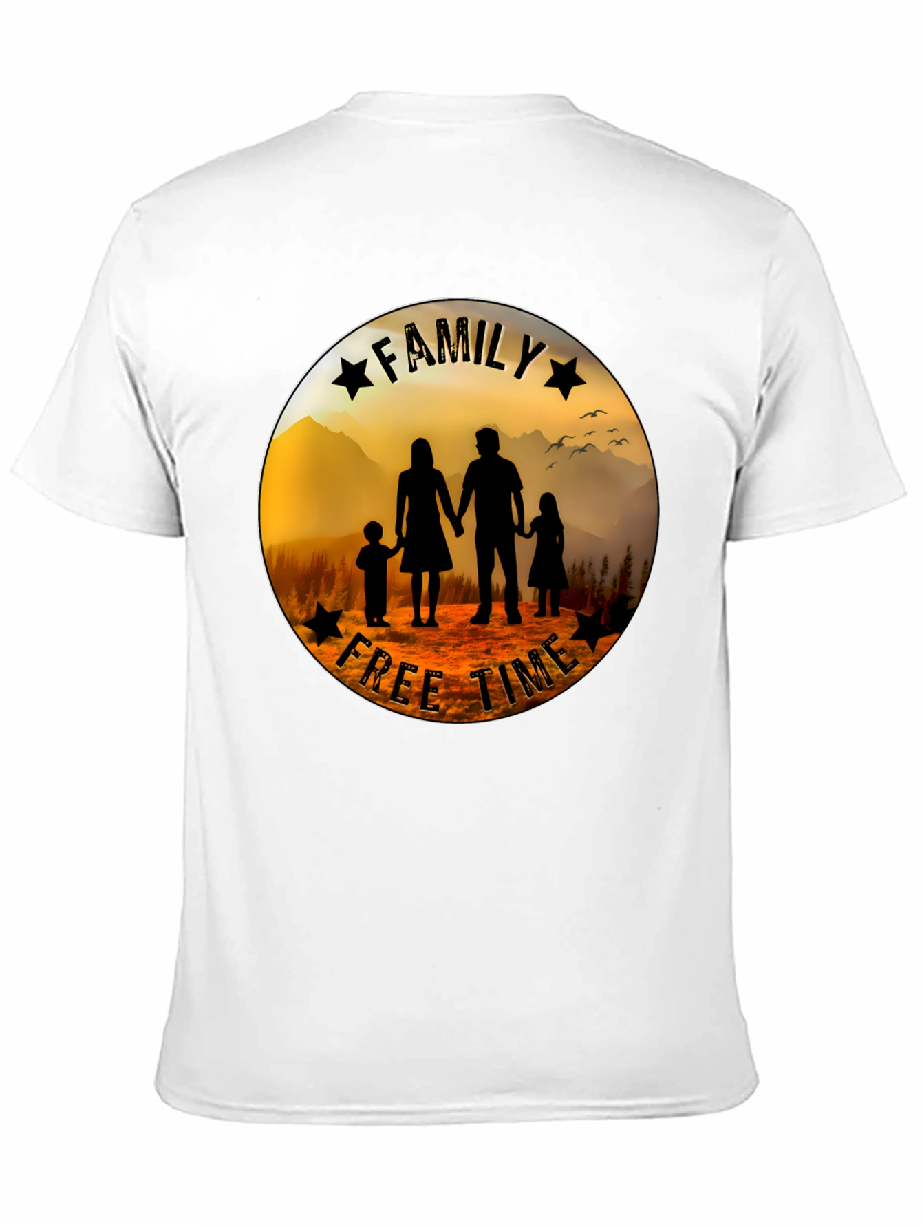 Family Free Time Graphic Tee