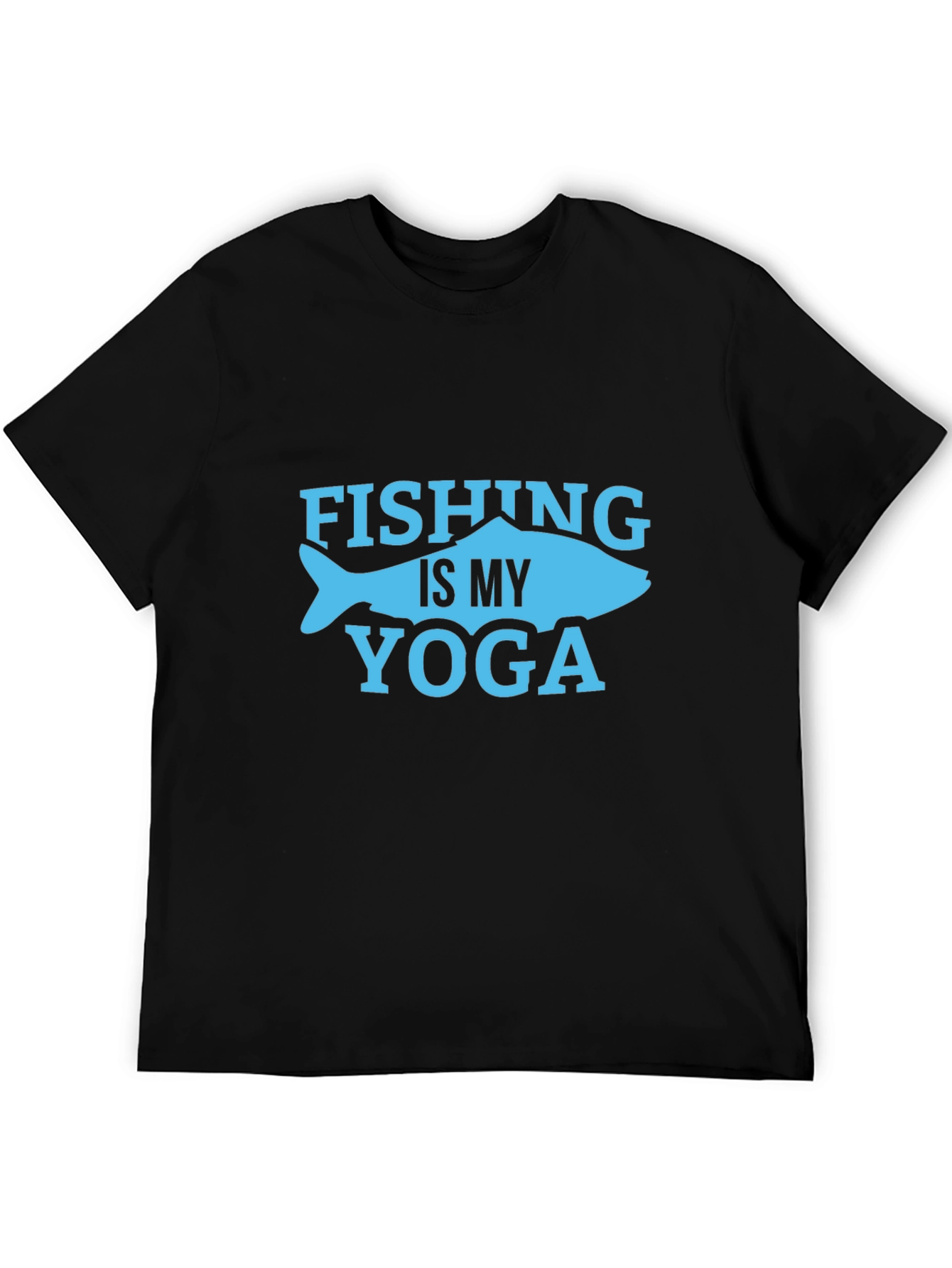 Fishing Is My Yoga Graphic Tee
