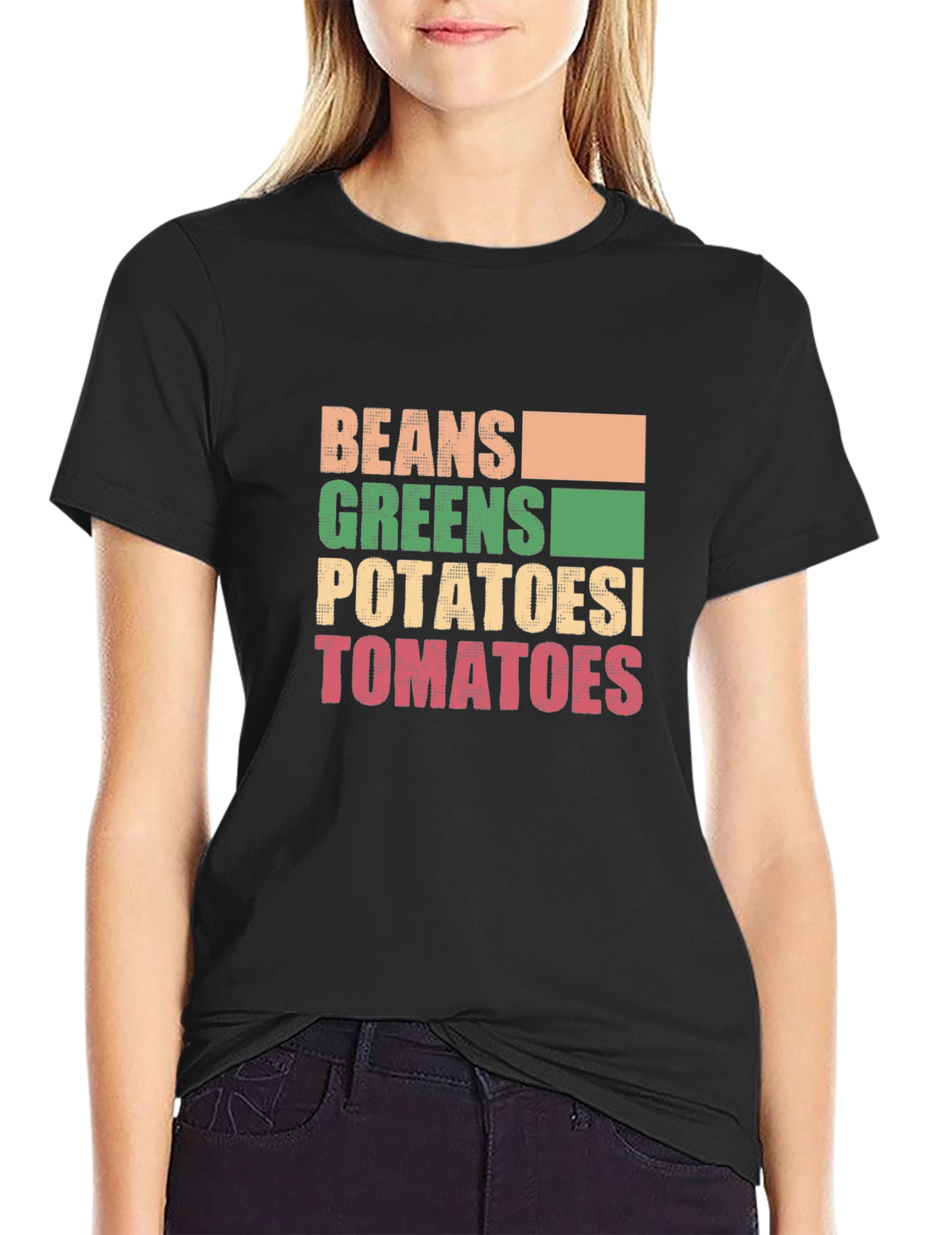 Beans Greens Potatoes Tomatoes T-Shirt