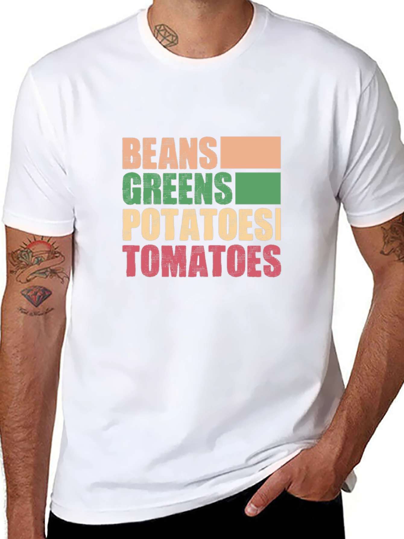Beans Greens Potatoes Tomatoes T-Shirt