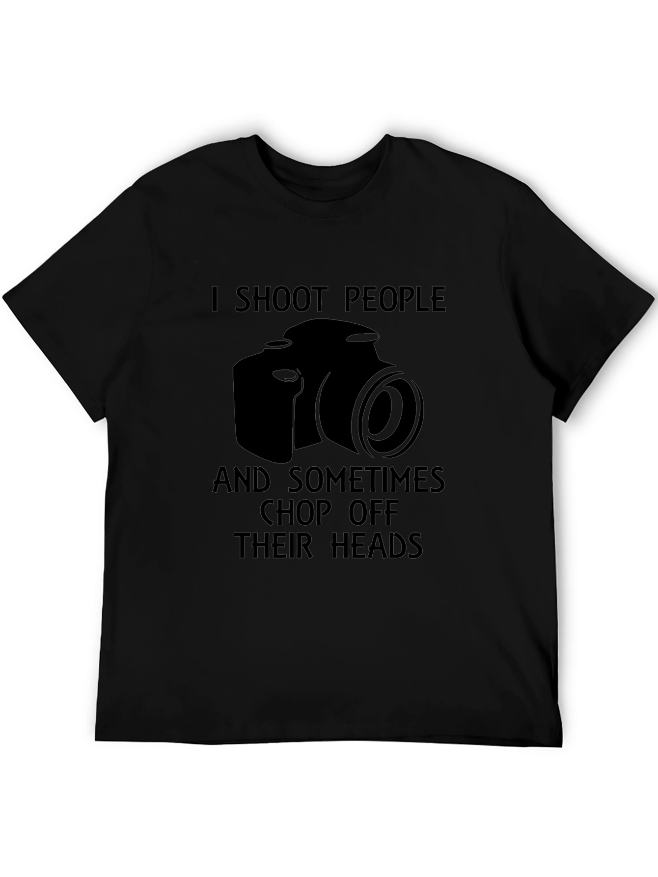 Funny Photography T-Shirt - I Shoot People Tee