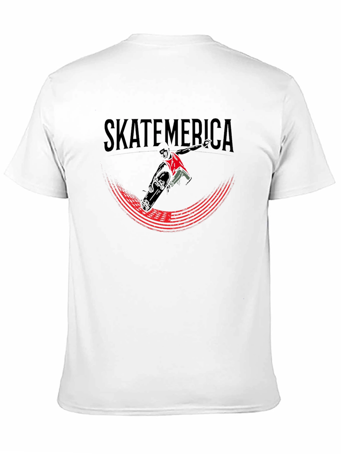 Skateamerica Graphic T-Shirt - Black