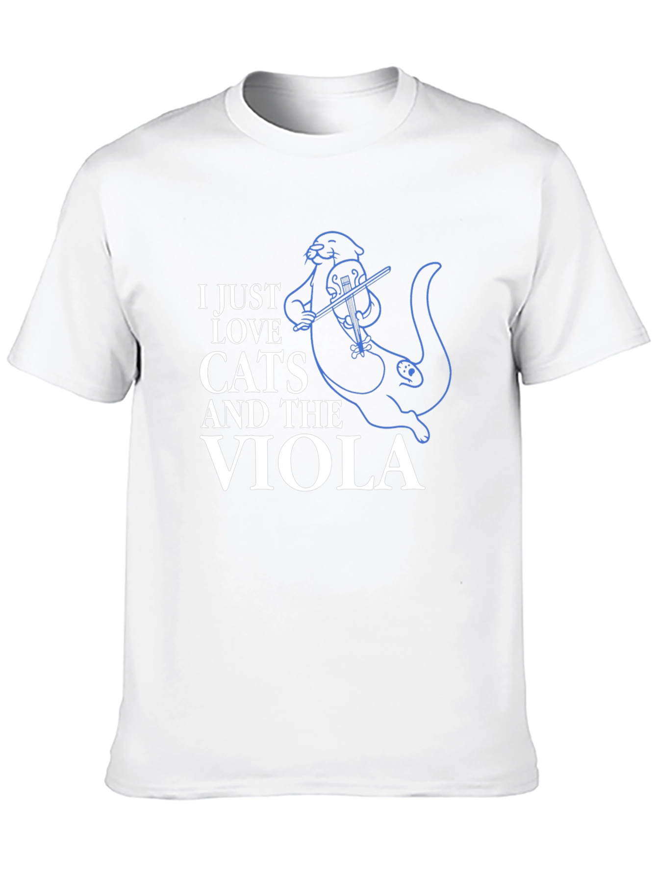 Cats and Viola T-Shirt - Music Lover Tee