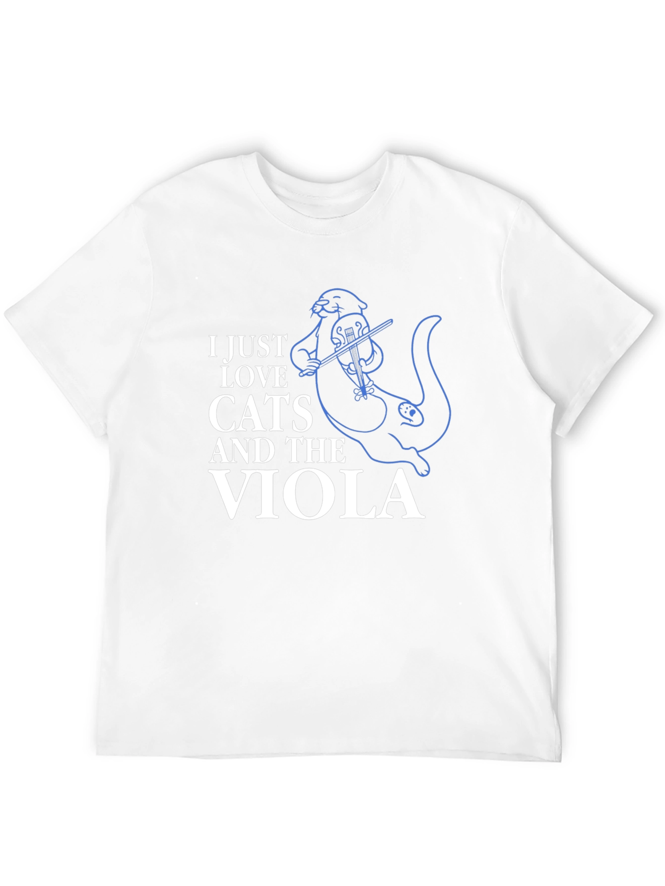 Cats and Viola T-Shirt - Music Lover Tee