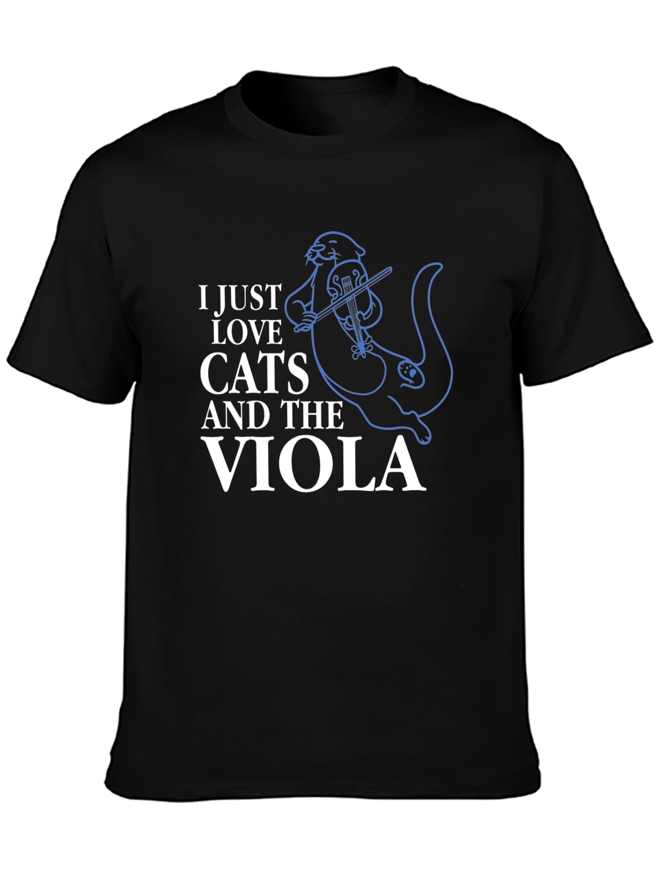 Cats and Viola T-Shirt - Music Lover Tee