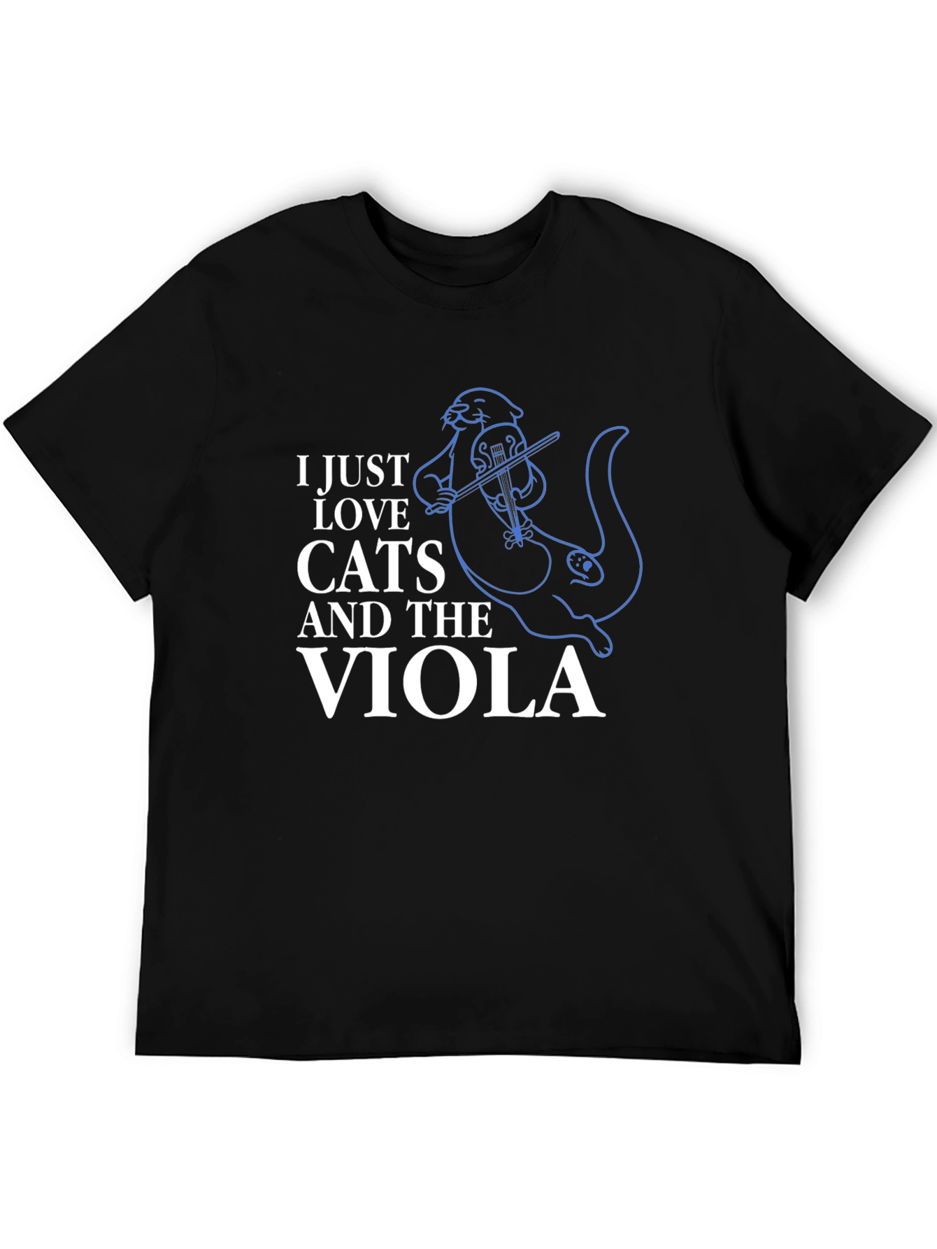 Cats and Viola T-Shirt - Music Lover Tee