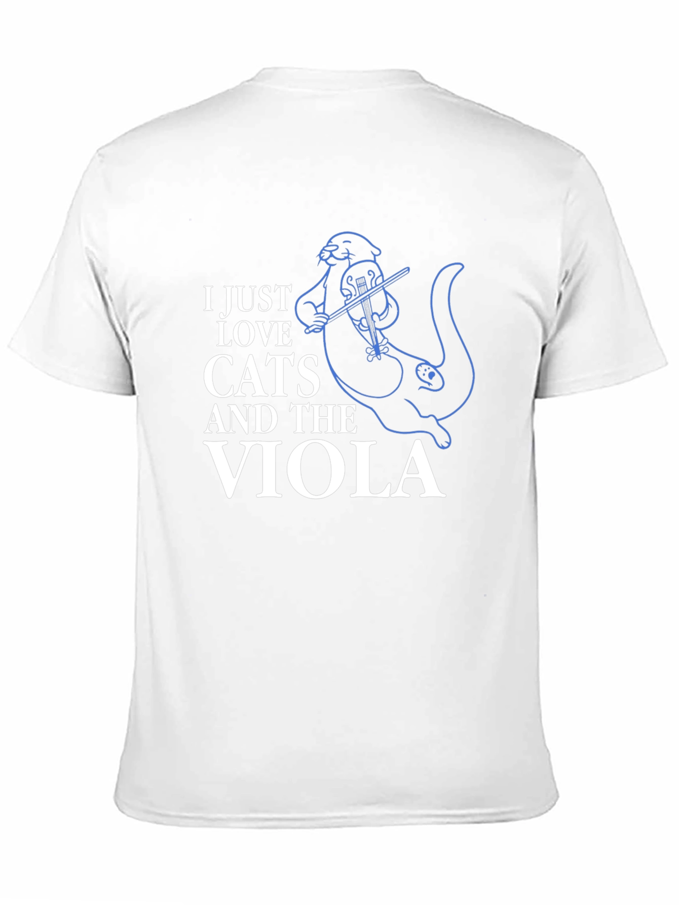 Cats and Viola T-Shirt - Music Lover Tee