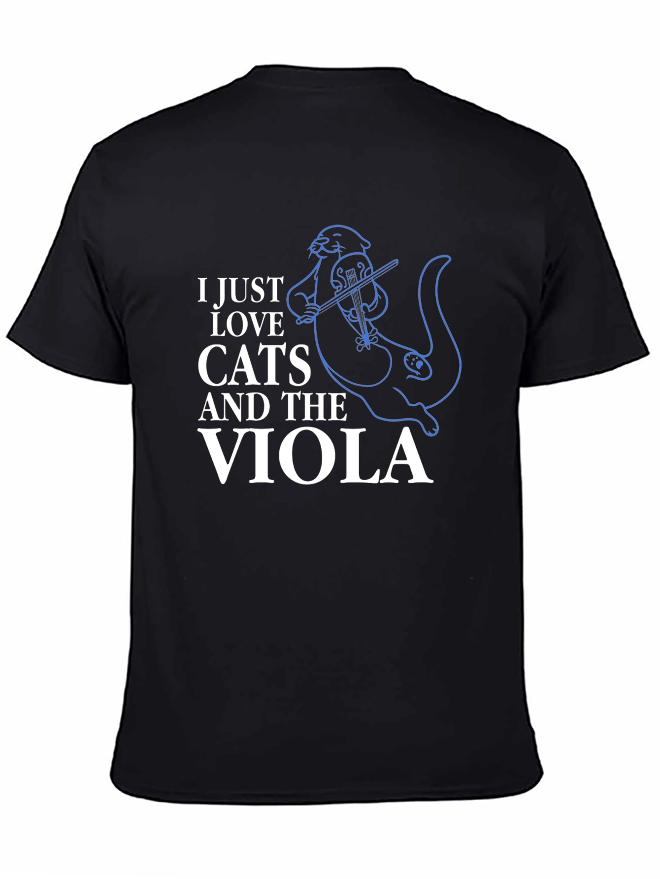 Cats and Viola T-Shirt - Music Lover Tee