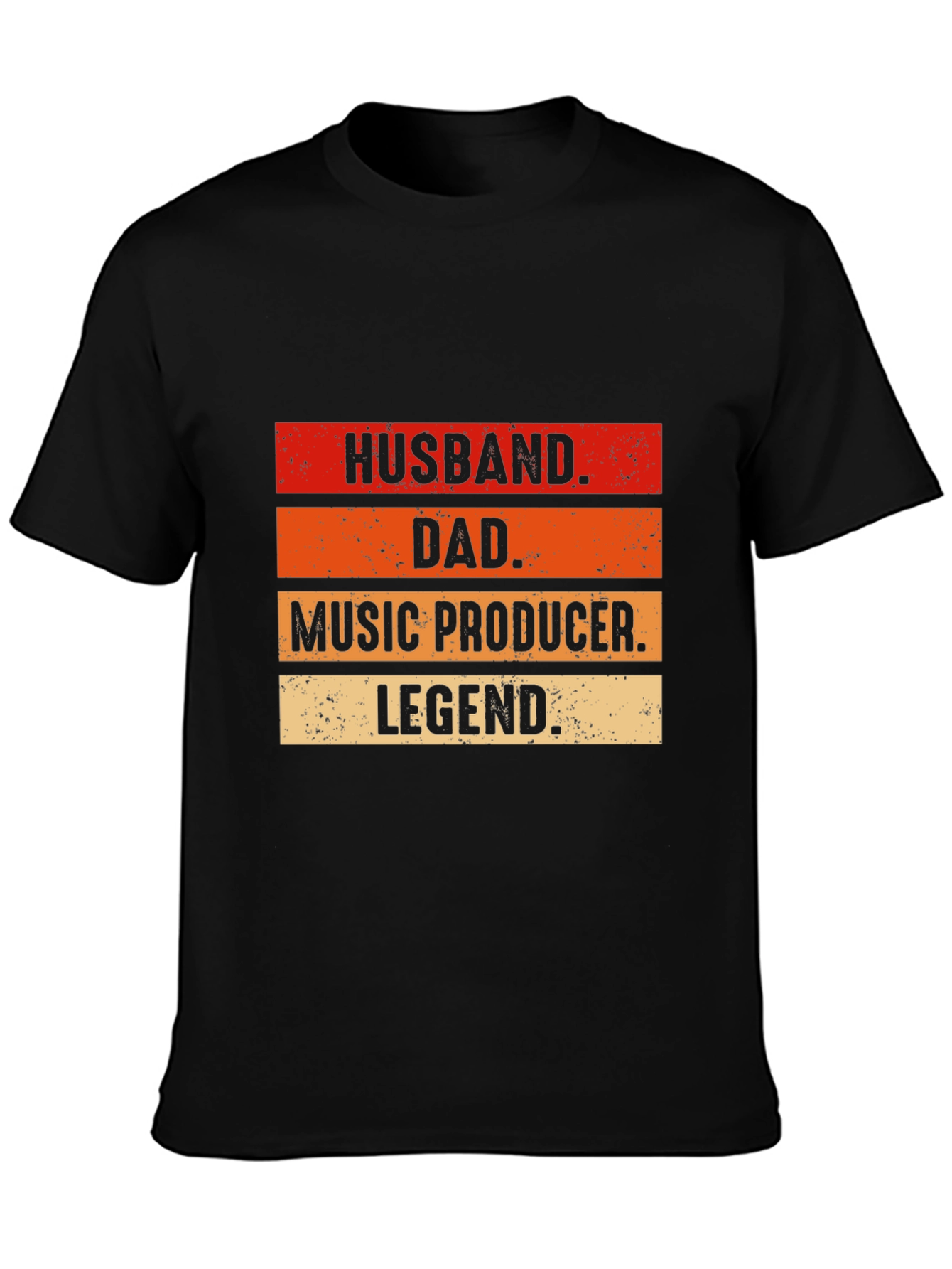 Husband Dad Music Producer Legend T-Shirt