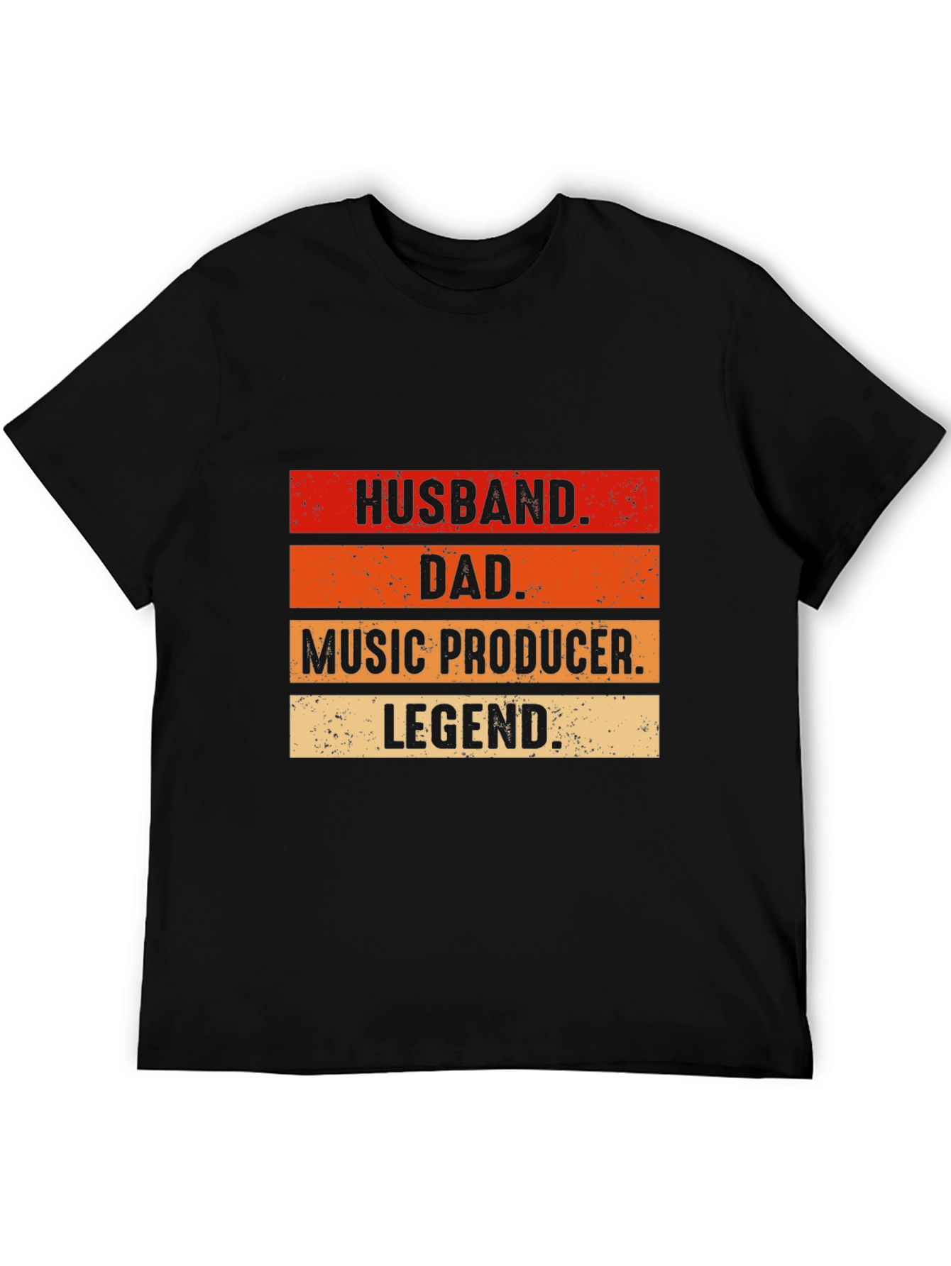 Husband Dad Music Producer Legend T-Shirt