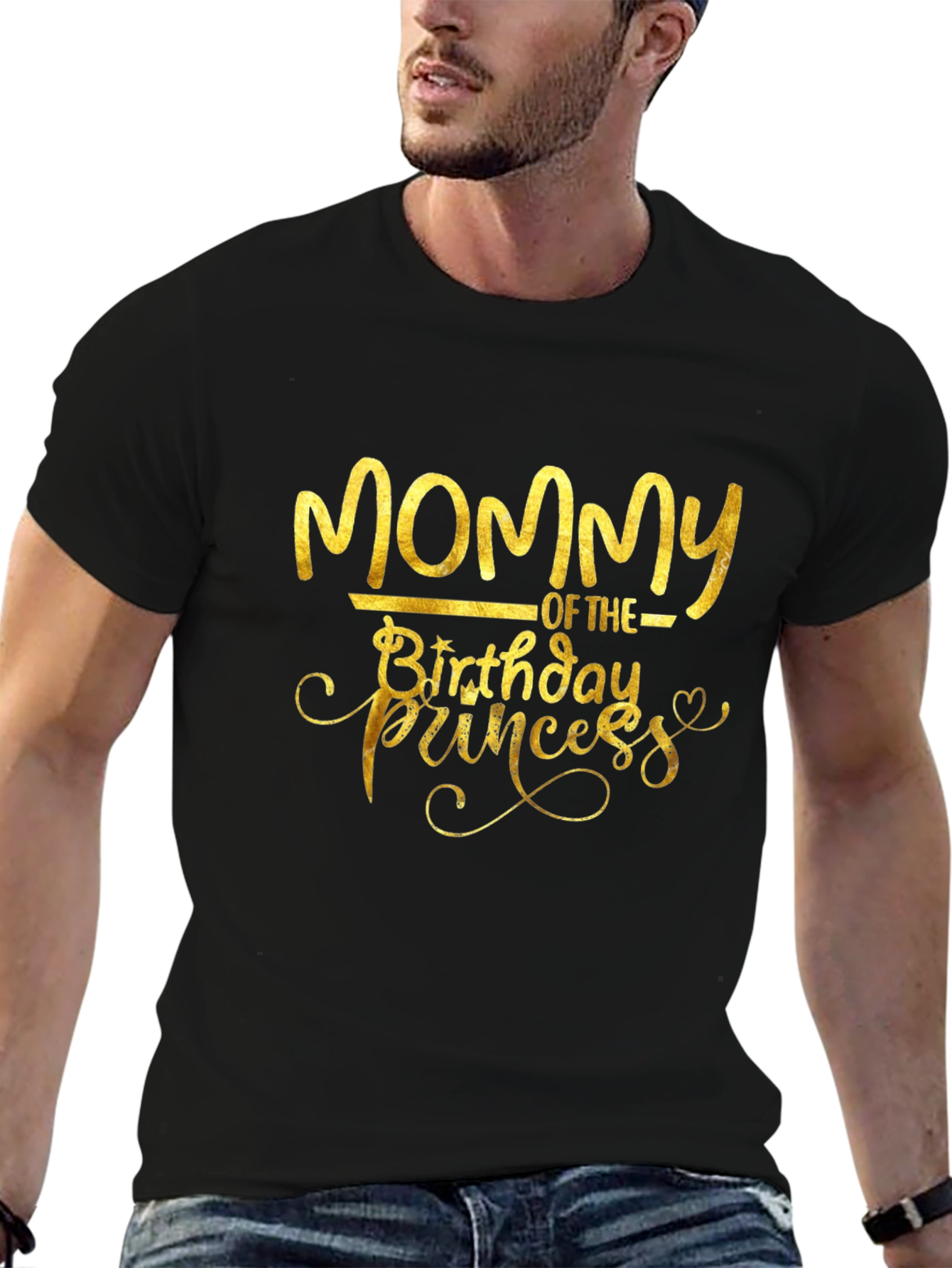 Mommy of the Birthday Princess Graphic Tee