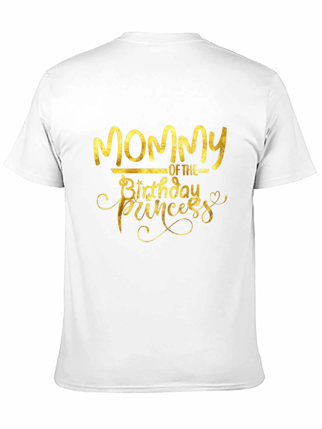 Mommy of the Birthday Princess Graphic Tee