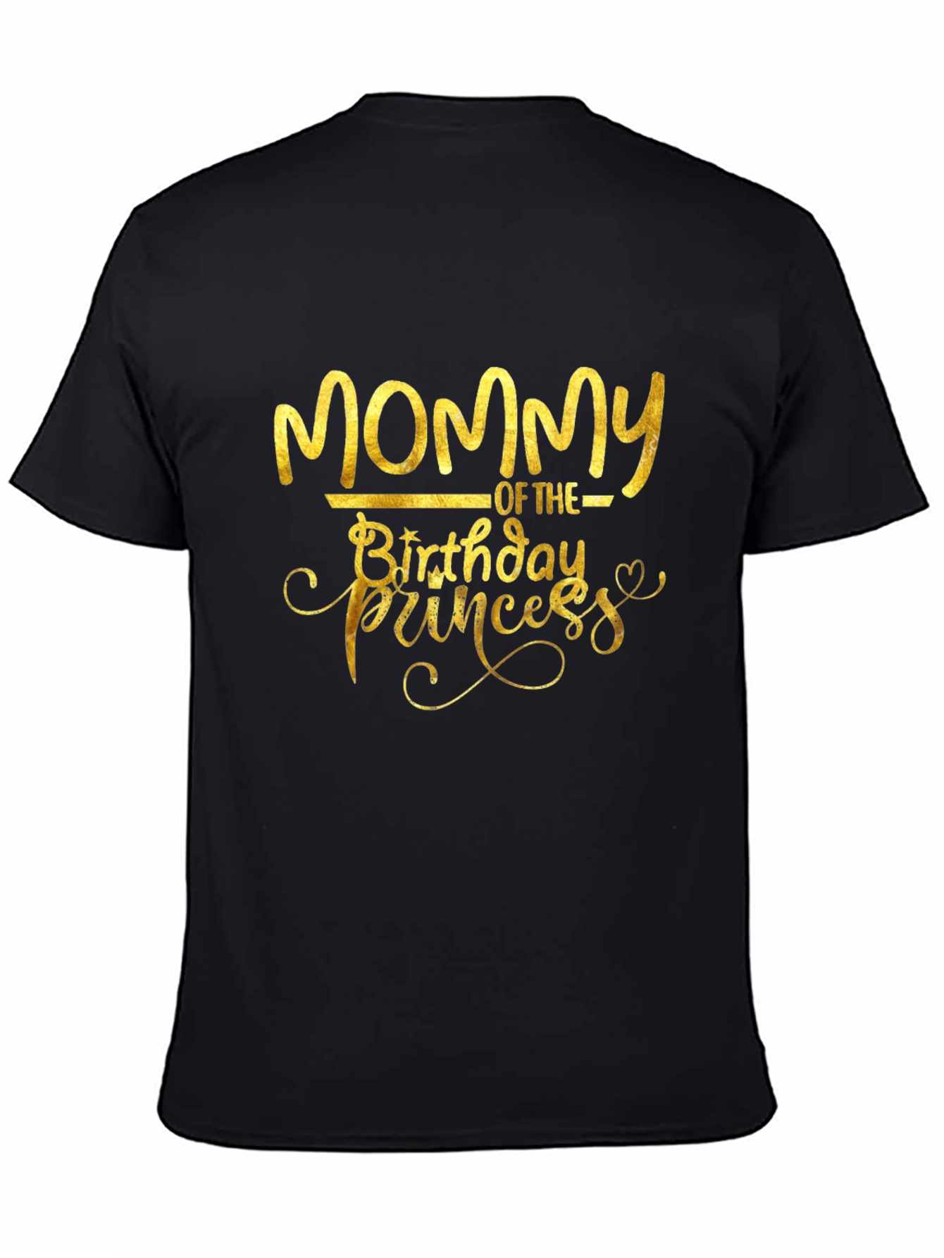 Mommy of the Birthday Princess Graphic Tee