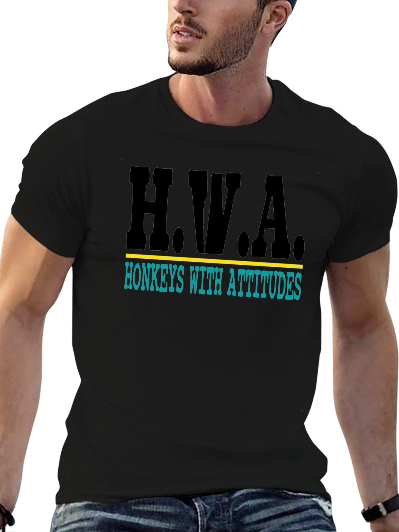 H.W.A. Honkeys With Attitudes Graphic Tee