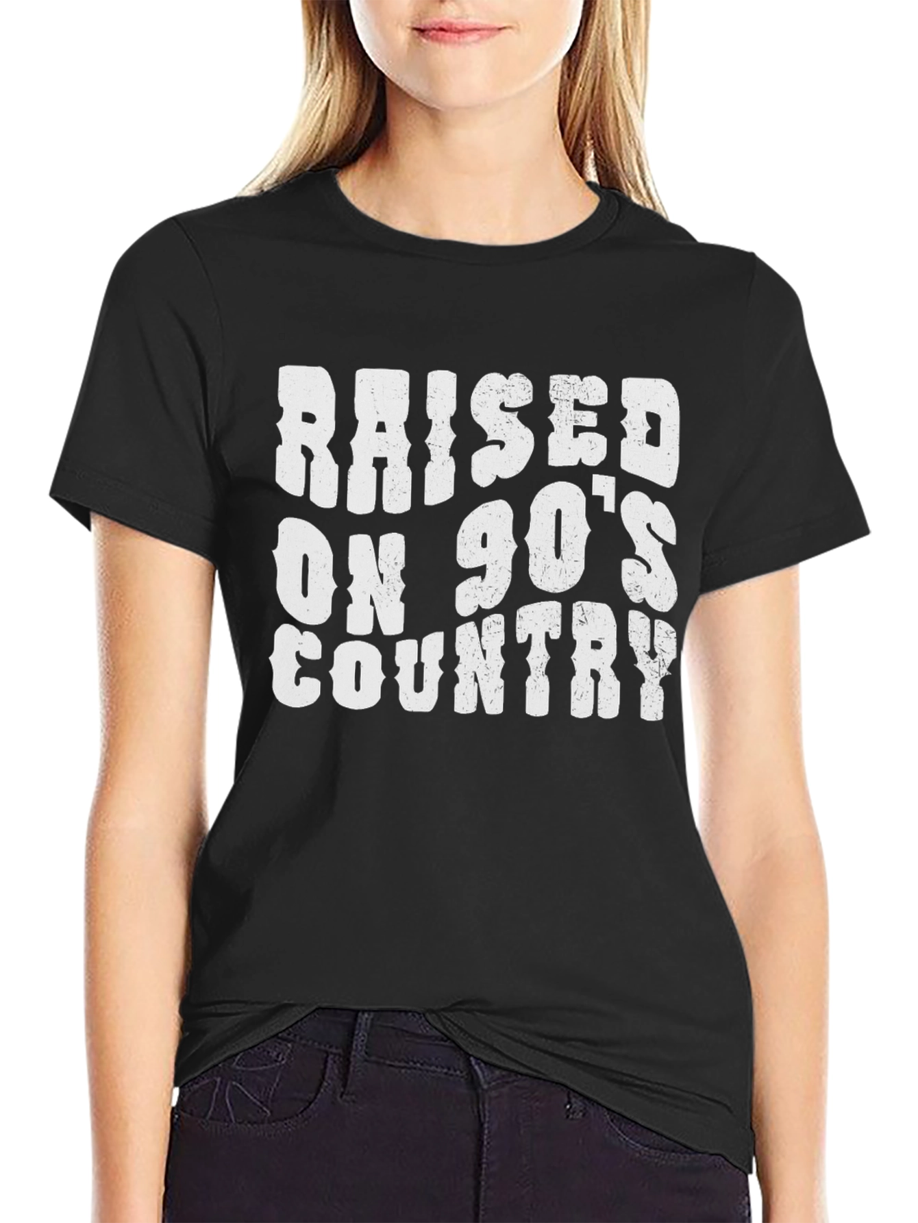 Raised on 90s Country Graphic T-Shirt
