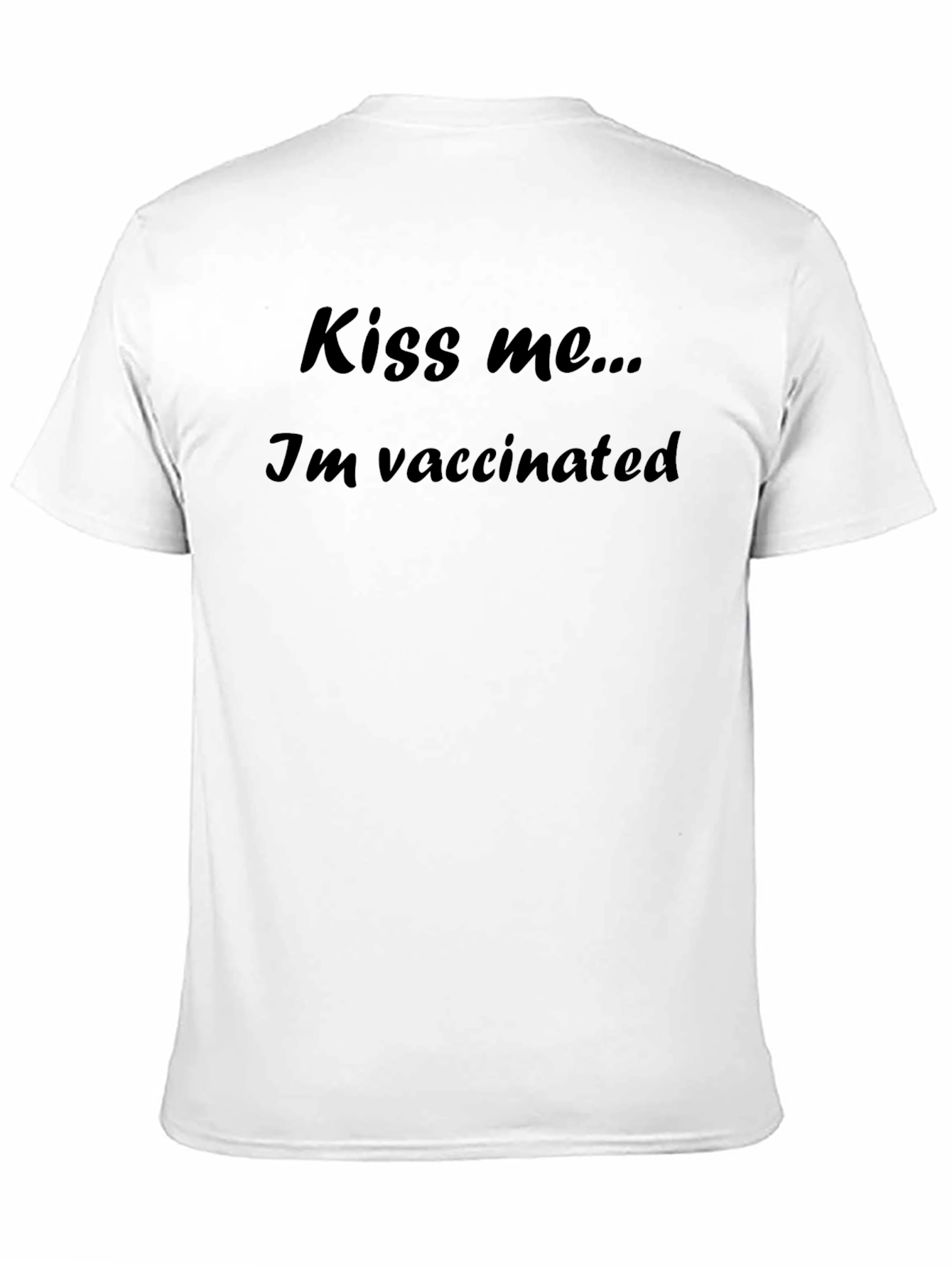 Kiss Me Im Vaccinated Graphic Tee - Unisex