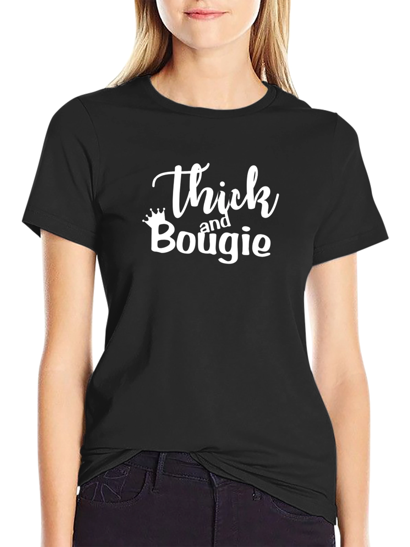 Thick and Bougie Black T-Shirt