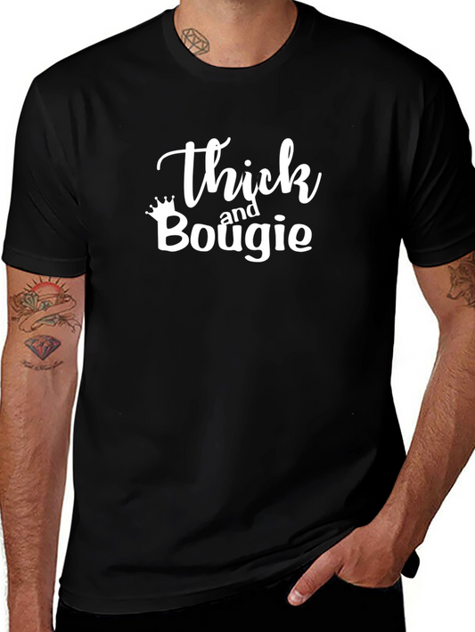 Thick and Bougie Black T-Shirt