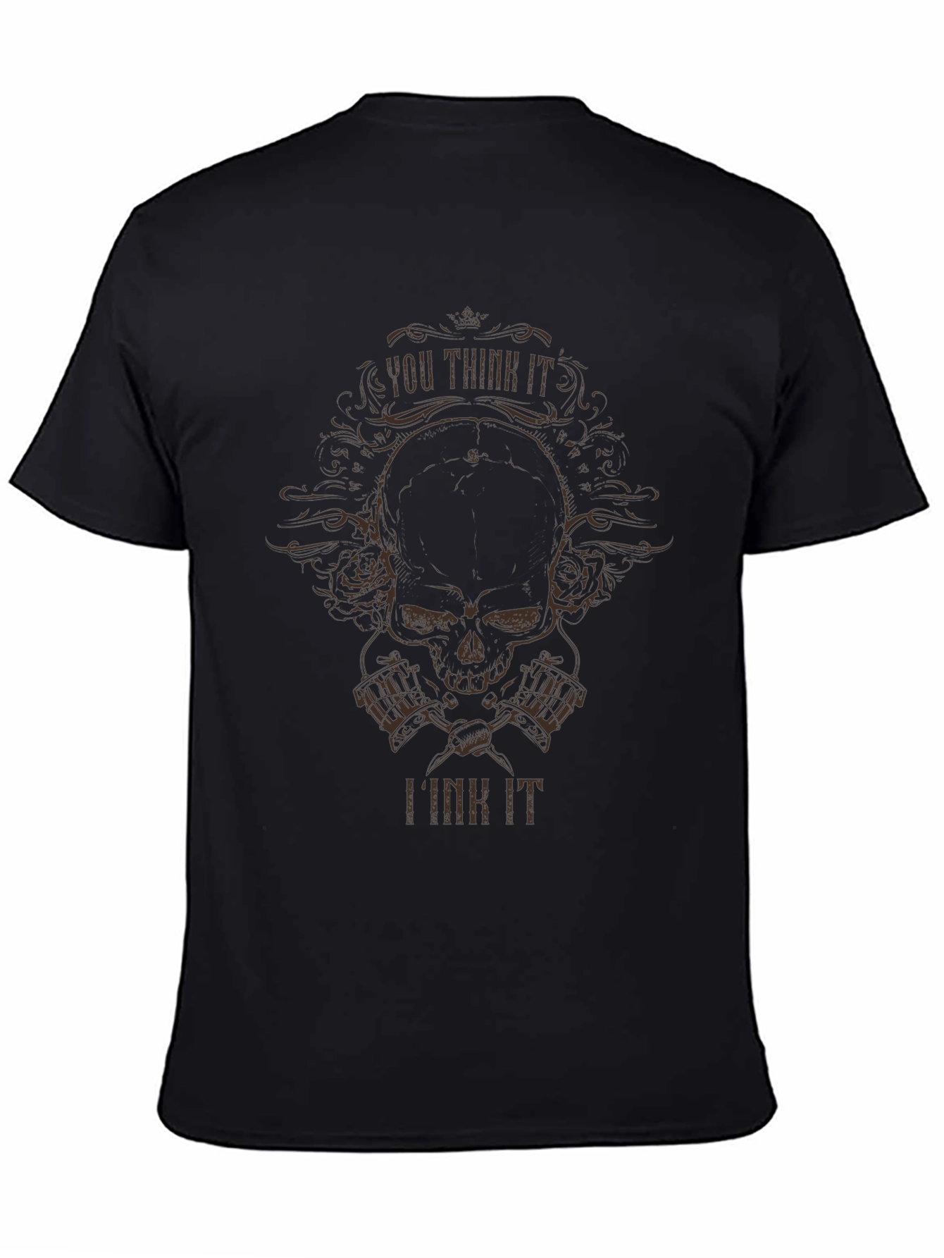 You Think It I Ink It Skull Tattoo T-Shirt