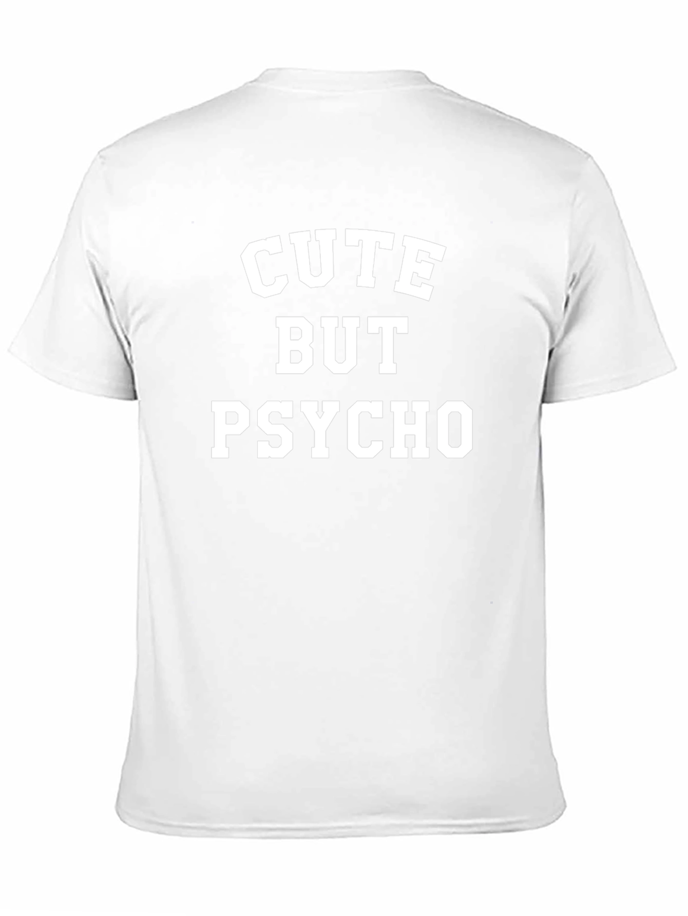 Cute But Psycho Graphic Tee - Black Unisex T-Shirt