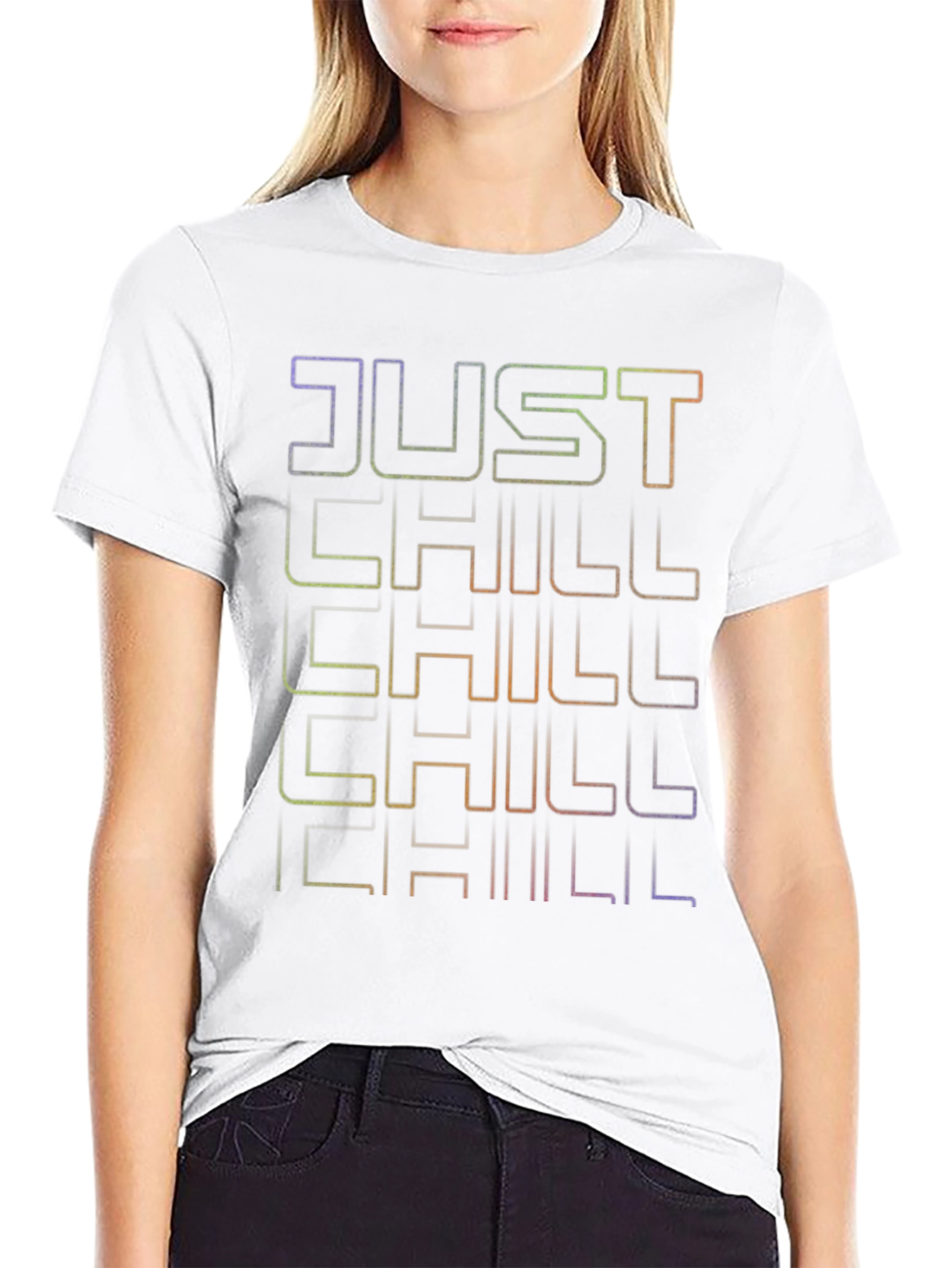 Just Chill Graphic Tee - Relaxed Fit