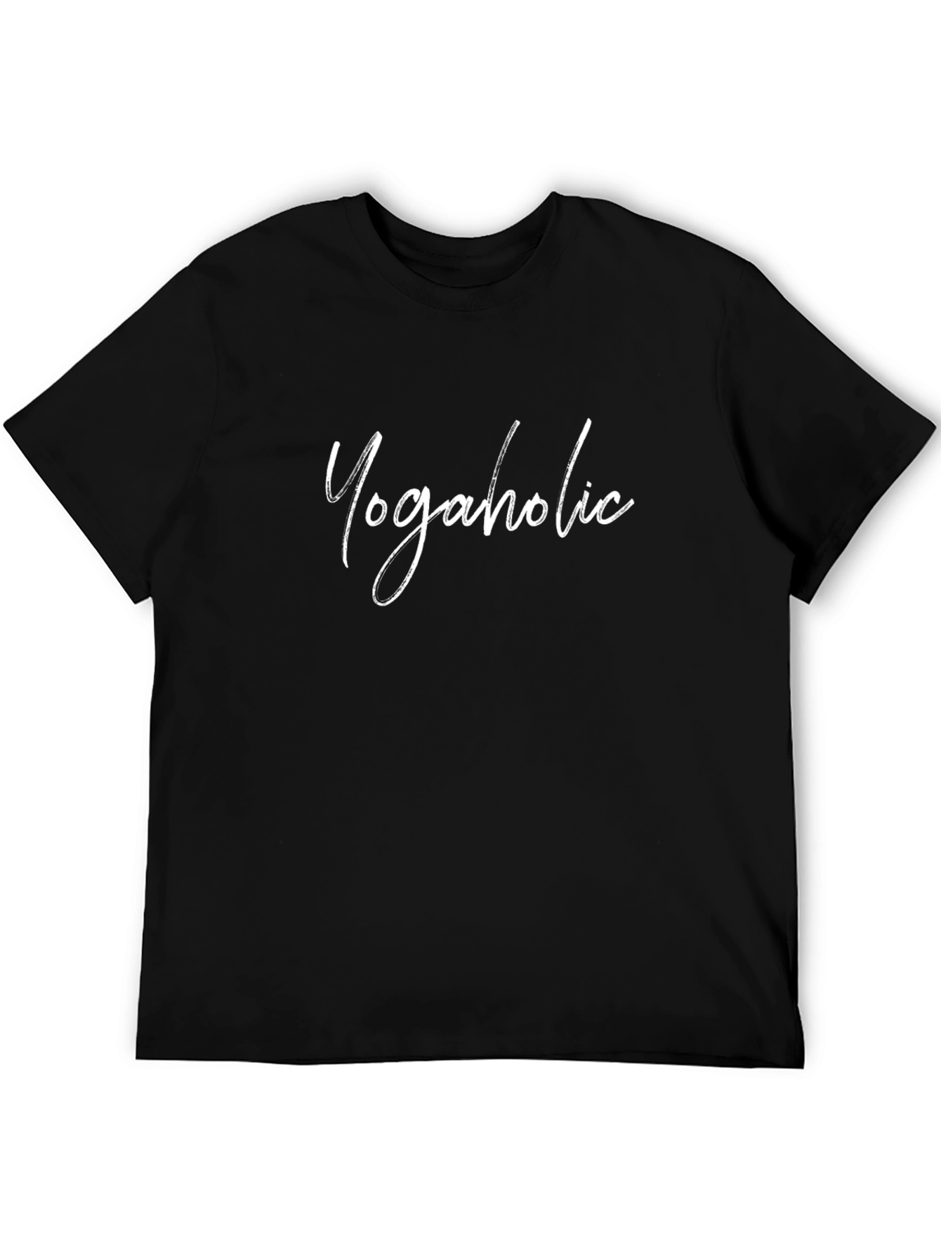 Yogaholic Black T-Shirt