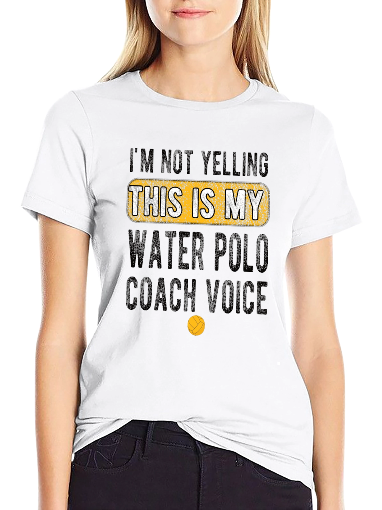Water Polo Coach Novelty T-Shirt
