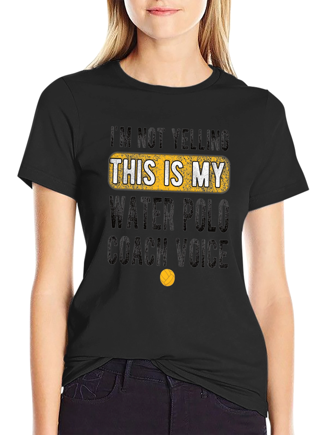 Water Polo Coach Novelty T-Shirt