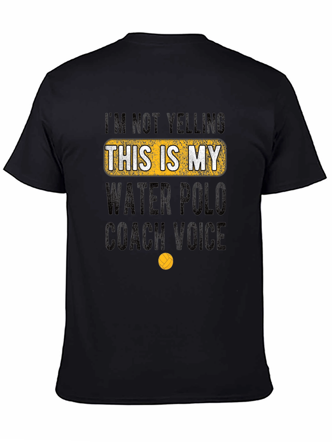 Water Polo Coach Novelty T-Shirt