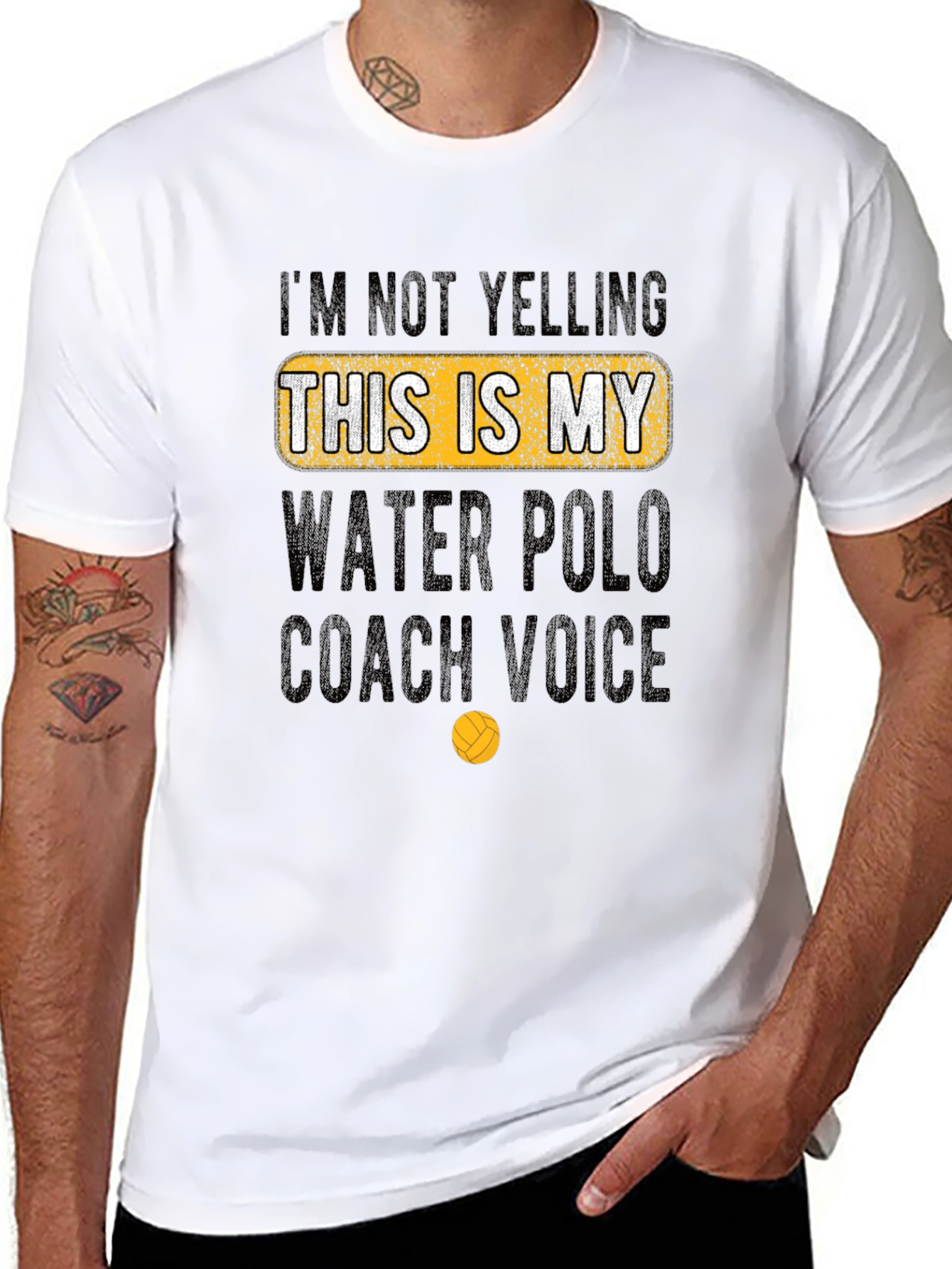 Water Polo Coach Novelty T-Shirt