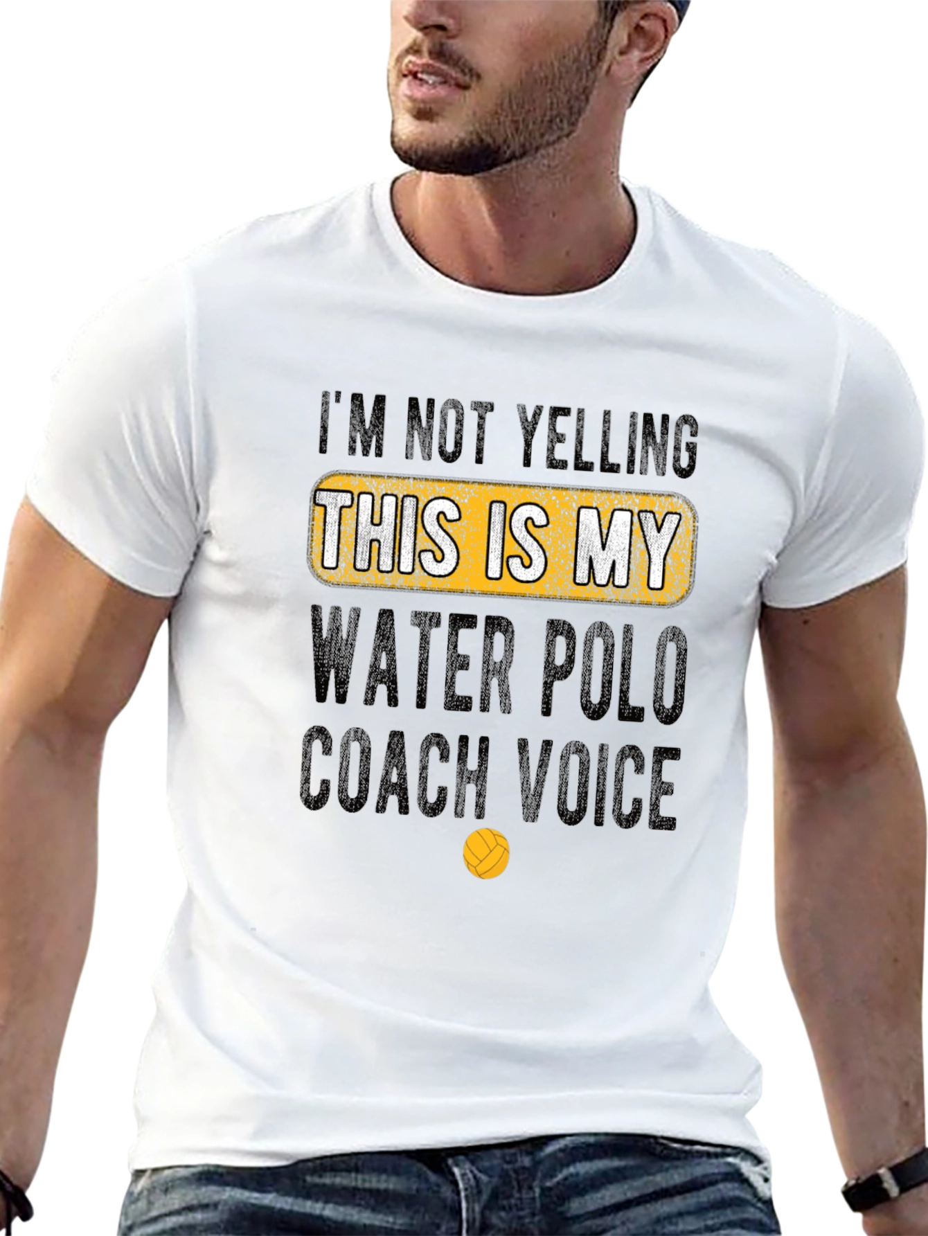 Water Polo Coach Novelty T-Shirt